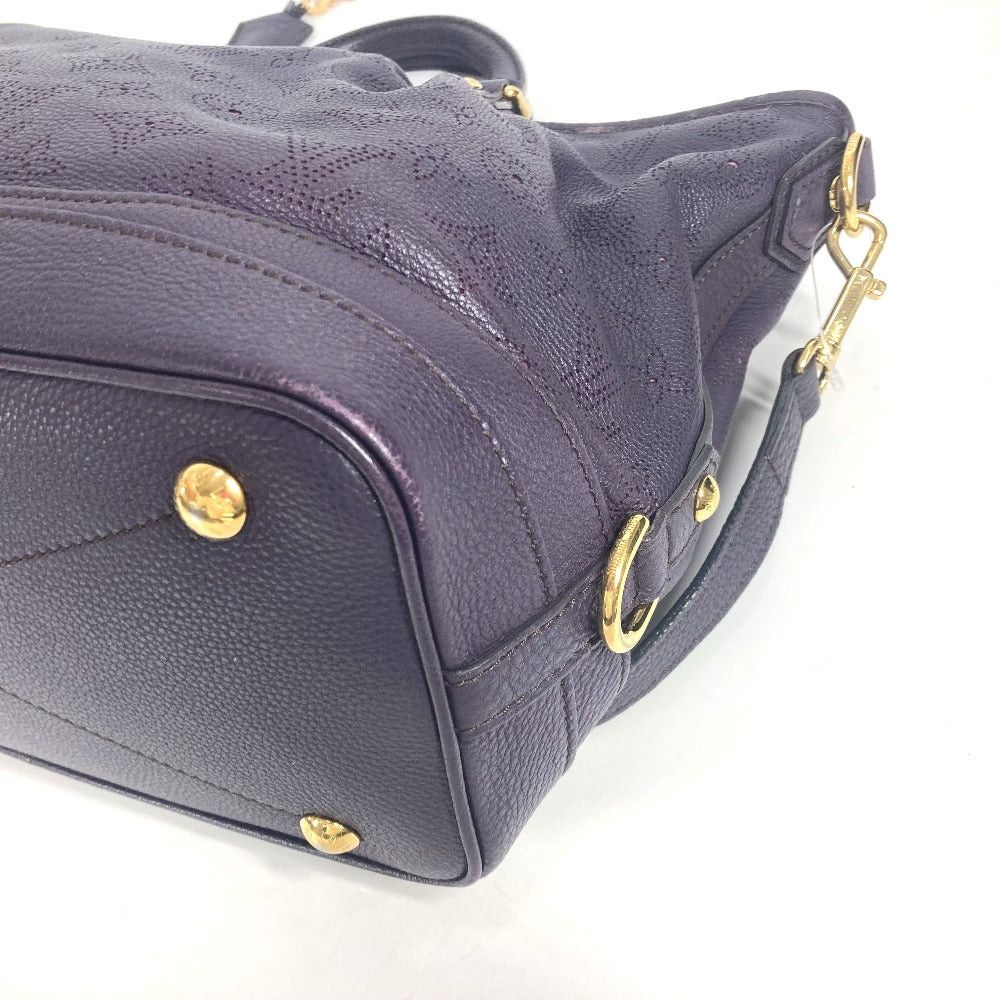 Louis Vuitton Louis Vuitton M93983 Monogram Stella Pm 2 Way Bag Handbag Shoulder Shawl Mahina Leather Women Purple Size ONE SIZE - 10 Thumbnail