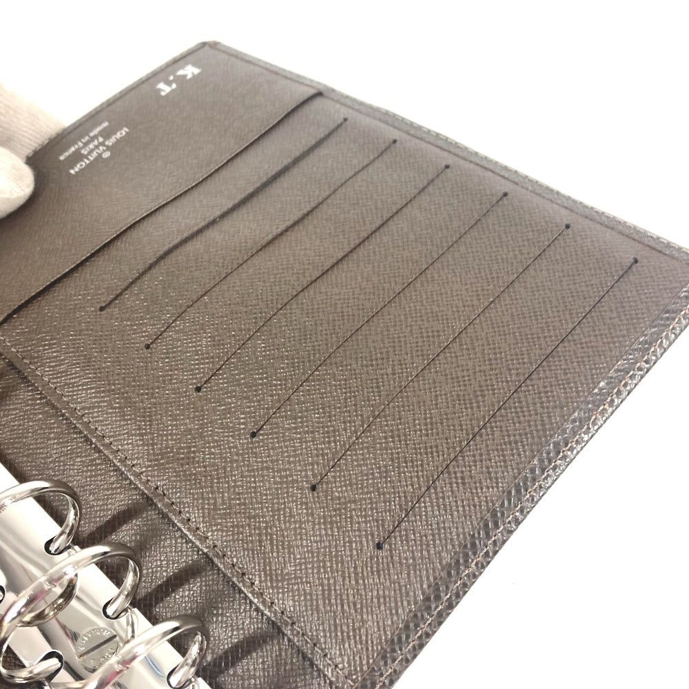 Louis Vuitton Louis Vuitton R20432 Taiga Agenda Mm Stationery Personal Organiser (E.G. Filofax) Case Receptacle, Condition, Event, Legal Action, Letter St Notebook Cover Leather Unisex Grizzly Bear (Ursus Arctos Horribilis) Brown Size ONE SIZE - 14 Thumbnail