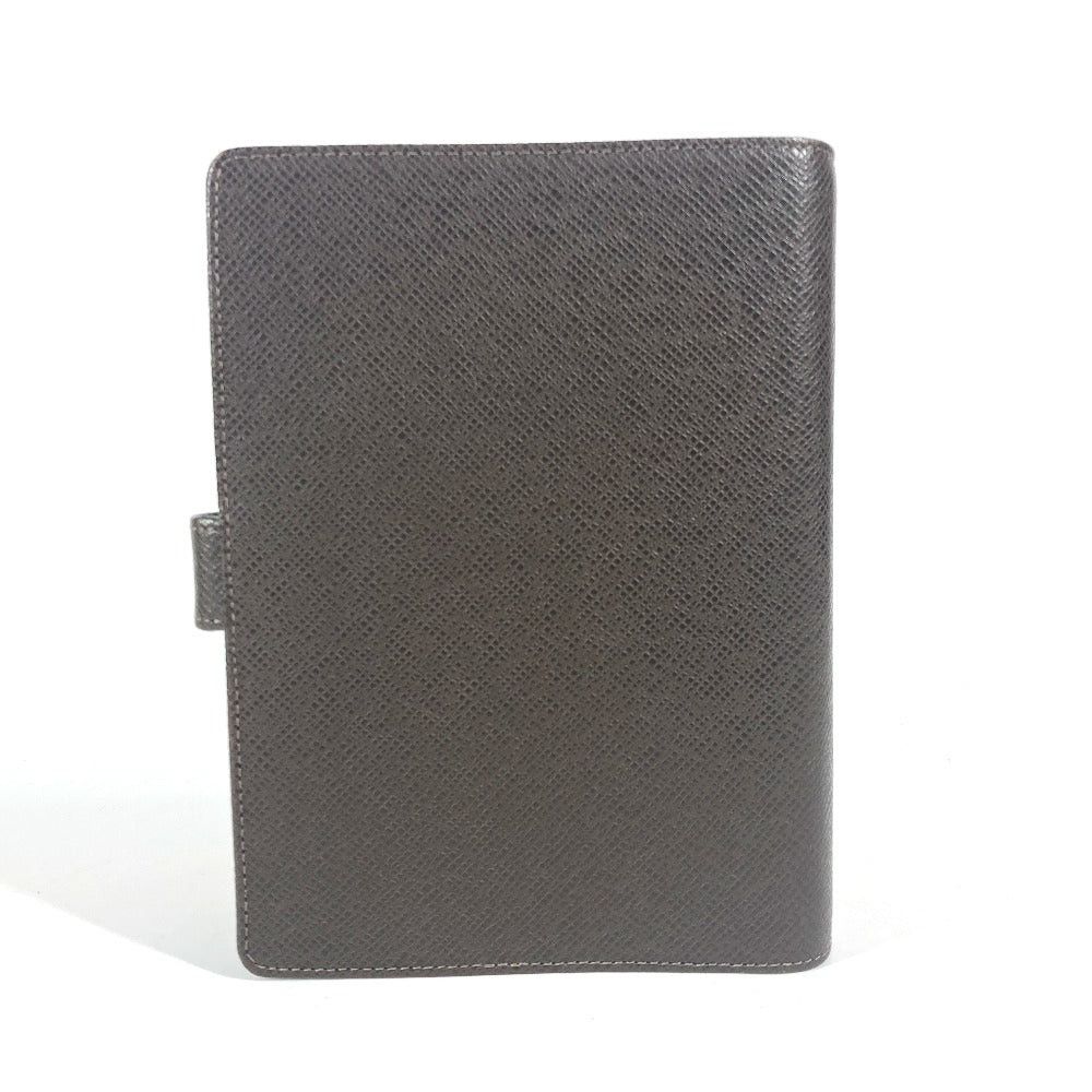Louis Vuitton Louis Vuitton R20432 Taiga Agenda Mm Stationery Personal Organiser (E.G. Filofax) Case Receptacle, Condition, Event, Legal Action, Letter St Notebook Cover Leather Unisex Grizzly Bear (Ursus Arctos Horribilis) Brown Size ONE SIZE - 2 Thumbnail