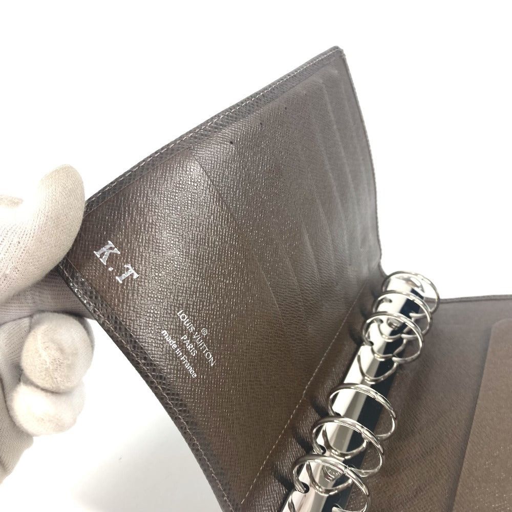 Louis Vuitton Louis Vuitton R20432 Taiga Agenda Mm Stationery Personal Organiser (E.G. Filofax) Case Receptacle, Condition, Event, Legal Action, Letter St Notebook Cover Leather Unisex Grizzly Bear (Ursus Arctos Horribilis) Brown Size ONE SIZE - 12 Thumbnail