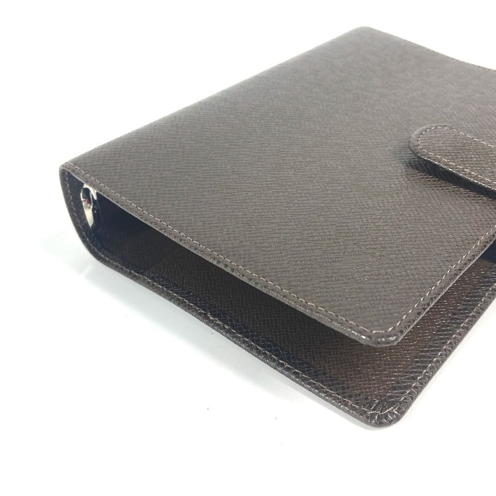 Louis Vuitton Louis Vuitton R20432 Taiga Agenda Mm Stationery Personal Organiser (E.G. Filofax) Case Receptacle, Condition, Event, Legal Action, Letter St Notebook Cover Leather Unisex Grizzly Bear (Ursus Arctos Horribilis) Brown Size ONE SIZE - 7 Thumbnail