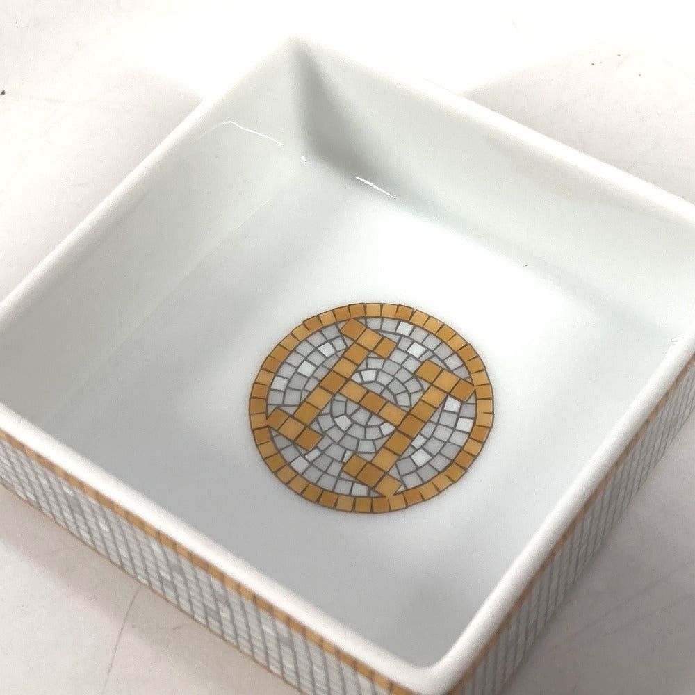 Hermes Hermes P026061P Sugarbox Sugar Pot Box 〈Mosaic Twenty-Four. Gold Pm Tableware Interior Plate Sundries China Women Size ONE SIZE - 9 Thumbnail