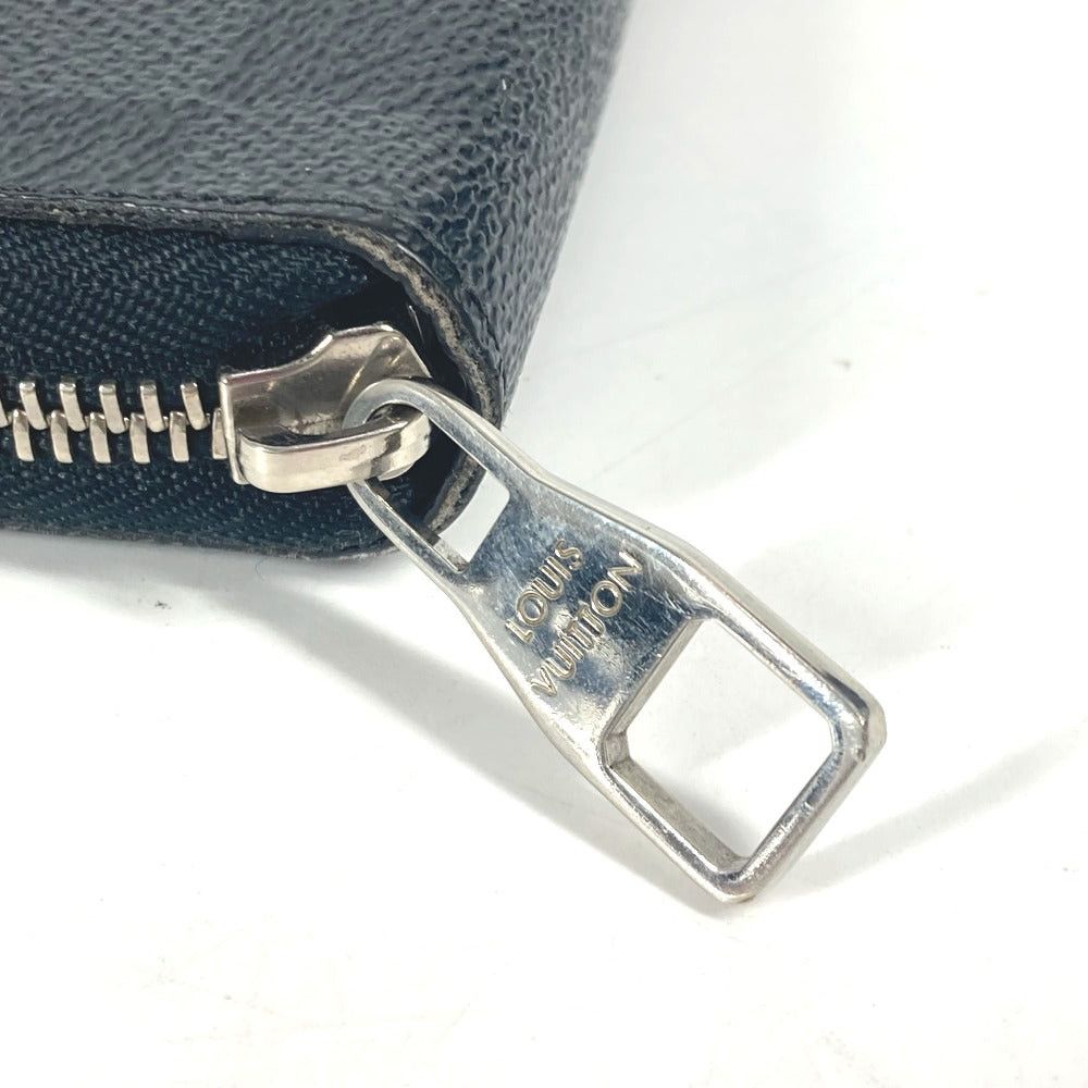 Louis Vuitton Louis Vuitton N63077 Damier Graphit Zippy Organizer Long Wallet Round Fastener Graphite Canvas Unisex Black Size ONE SIZE - 7 Thumbnail