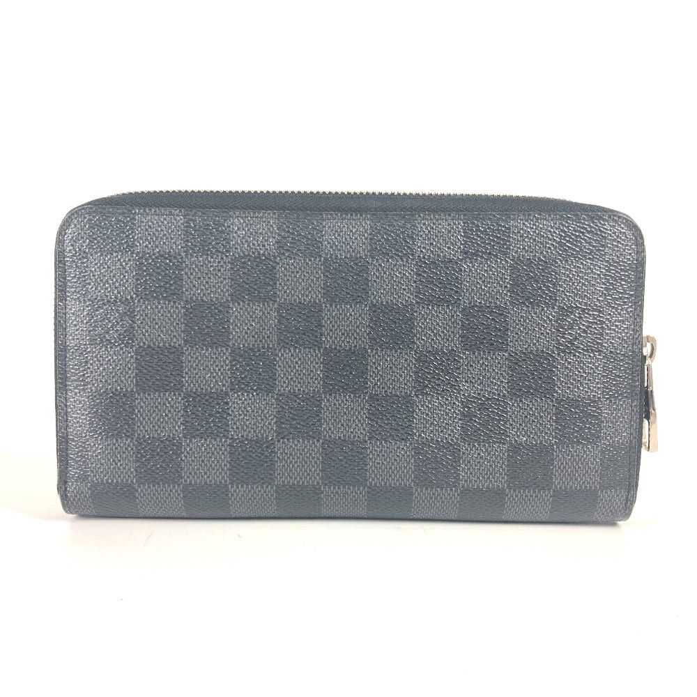 Louis Vuitton Louis Vuitton N63077 Damier Graphit Zippy Organizer Long Wallet Round Fastener Graphite Canvas Unisex Black Size ONE SIZE - 2 Thumbnail