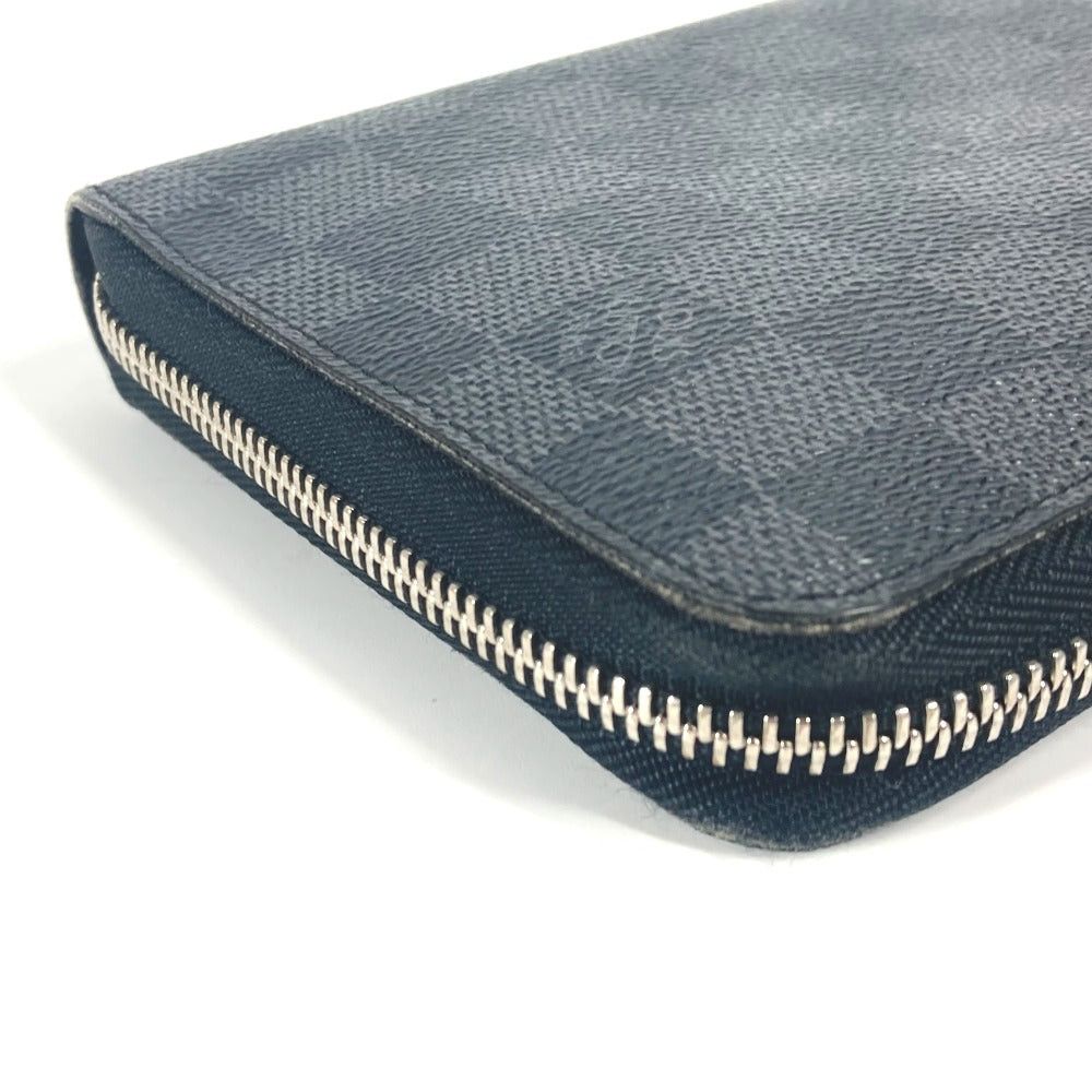 Louis Vuitton Louis Vuitton N63077 Damier Graphit Zippy Organizer Long Wallet Round Fastener Graphite Canvas Unisex Black Size ONE SIZE - 5 Thumbnail