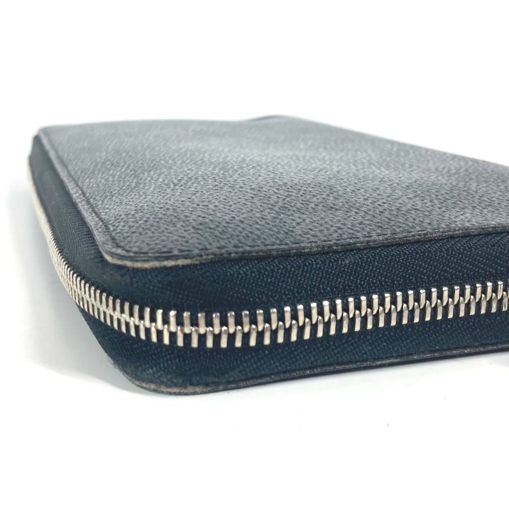 Louis Vuitton Louis Vuitton N63077 Damier Graphit Zippy Organizer Long Wallet Round Fastener Graphite Canvas Unisex Black Size ONE SIZE - 8 Thumbnail
