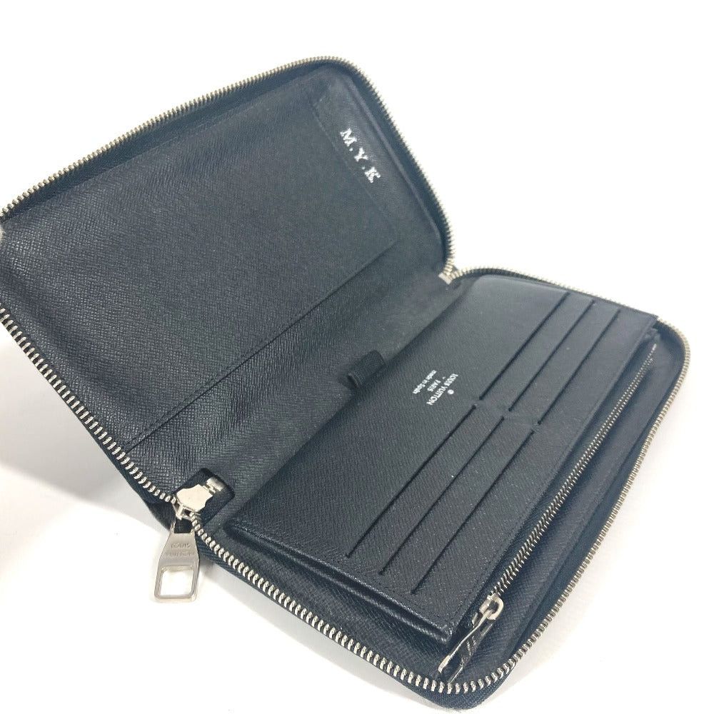 Louis Vuitton Louis Vuitton N63077 Damier Graphit Zippy Organizer Long Wallet Round Fastener Graphite Canvas Unisex Black Size ONE SIZE - 9 Thumbnail