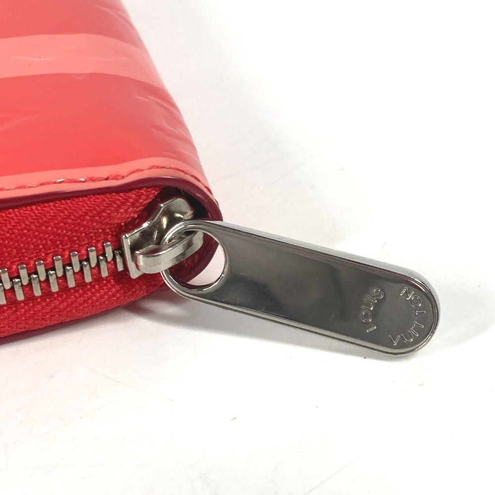 Louis Vuitton Louis Vuitton M58036 Monogram Vernis Railleur Zippy Wallet Long Round Fastener Unisex Poppy Petal Pink Size ONE SIZE - 6 Thumbnail