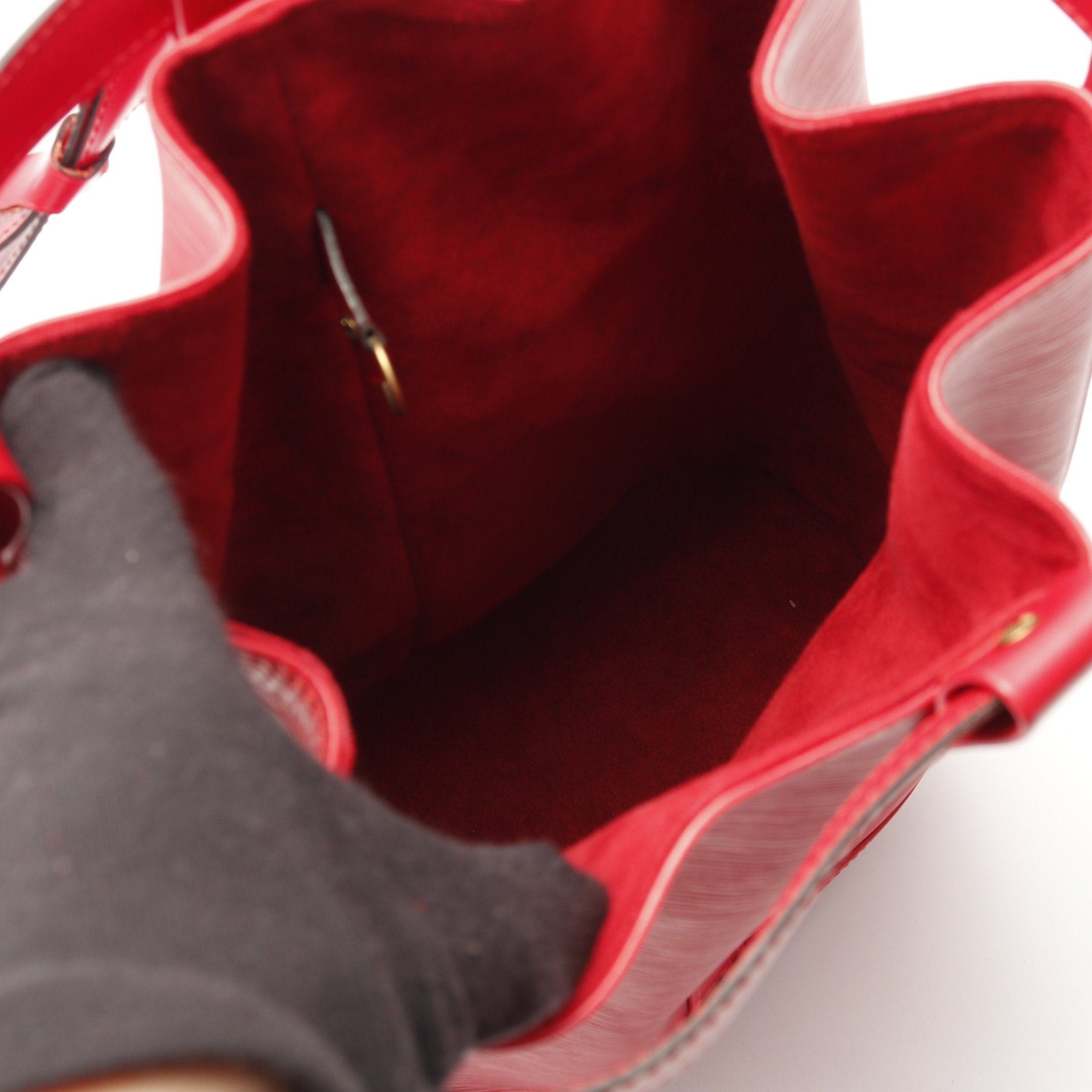 Louis Vuitton Louis Vuitton Randonnee Pm Epi Castilian Red Shoulder Bag Leather Size ONE SIZE - 3 Thumbnail