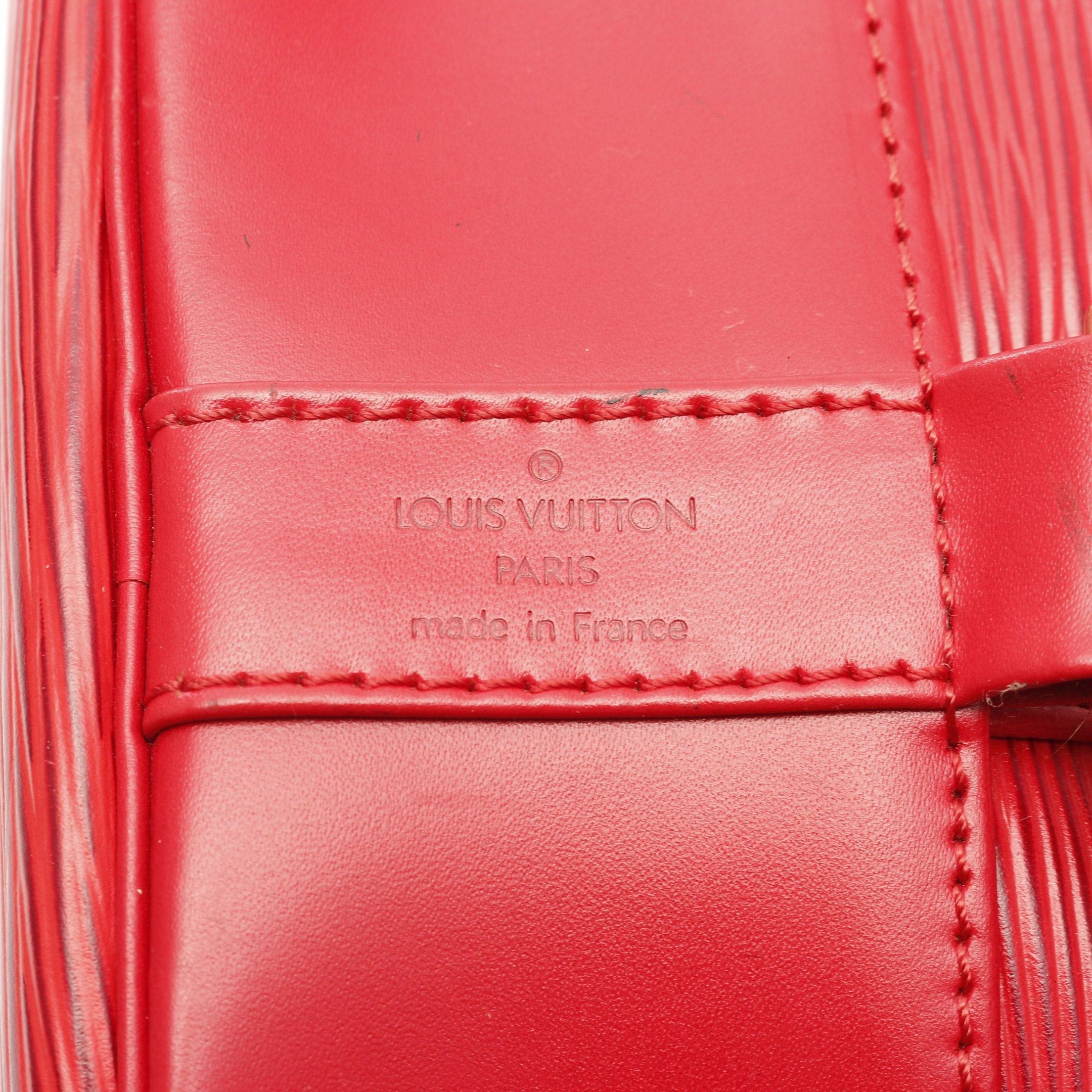 Louis Vuitton Louis Vuitton Randonnee Pm Epi Castilian Red Shoulder Bag Leather Size ONE SIZE - 4 Thumbnail