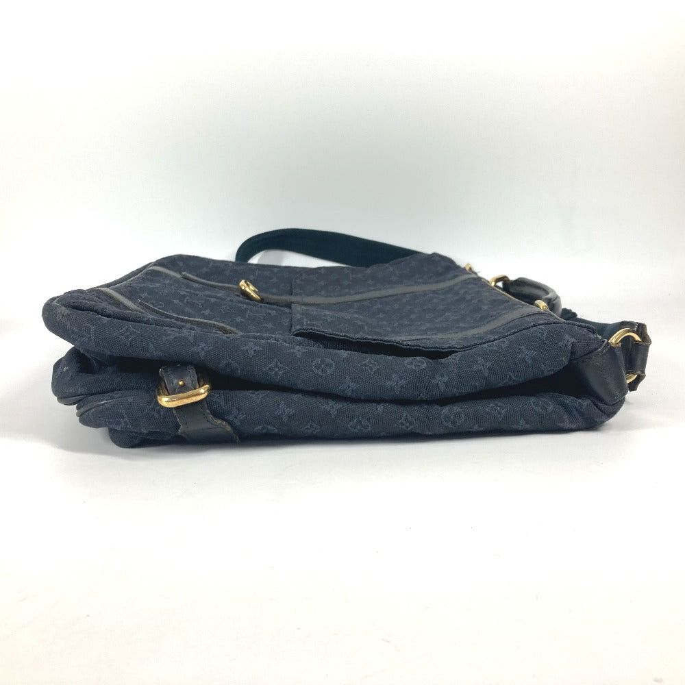Louis Vuitton Louis Vuitton M42311 Monogram Mini Denizens Briefcase Boston Bag 2 Way Diagonal Hanging (E.G. Of A Rocket) Handbag Shoulder Canvas Women Navy Size ONE SIZE - 4 Thumbnail