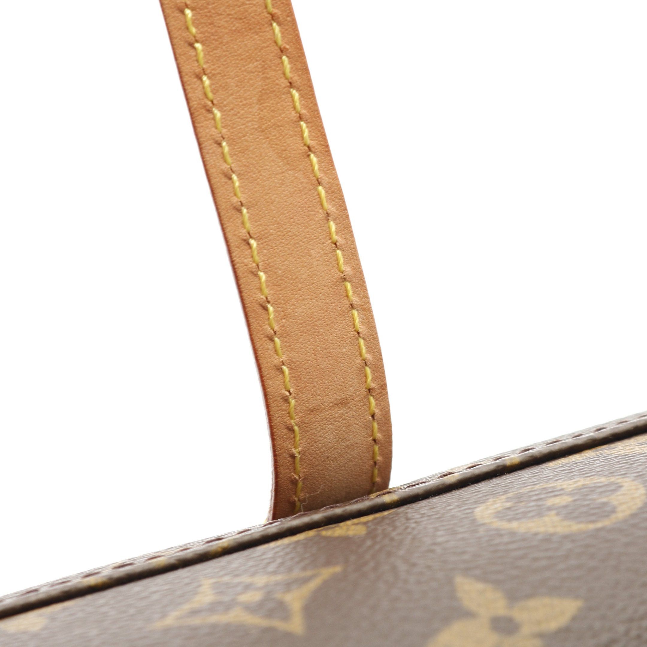 Louis Vuitton Louis Vuitton Sonatine Monogram Handbag Leather Brown Size ONE SIZE - 8 Thumbnail