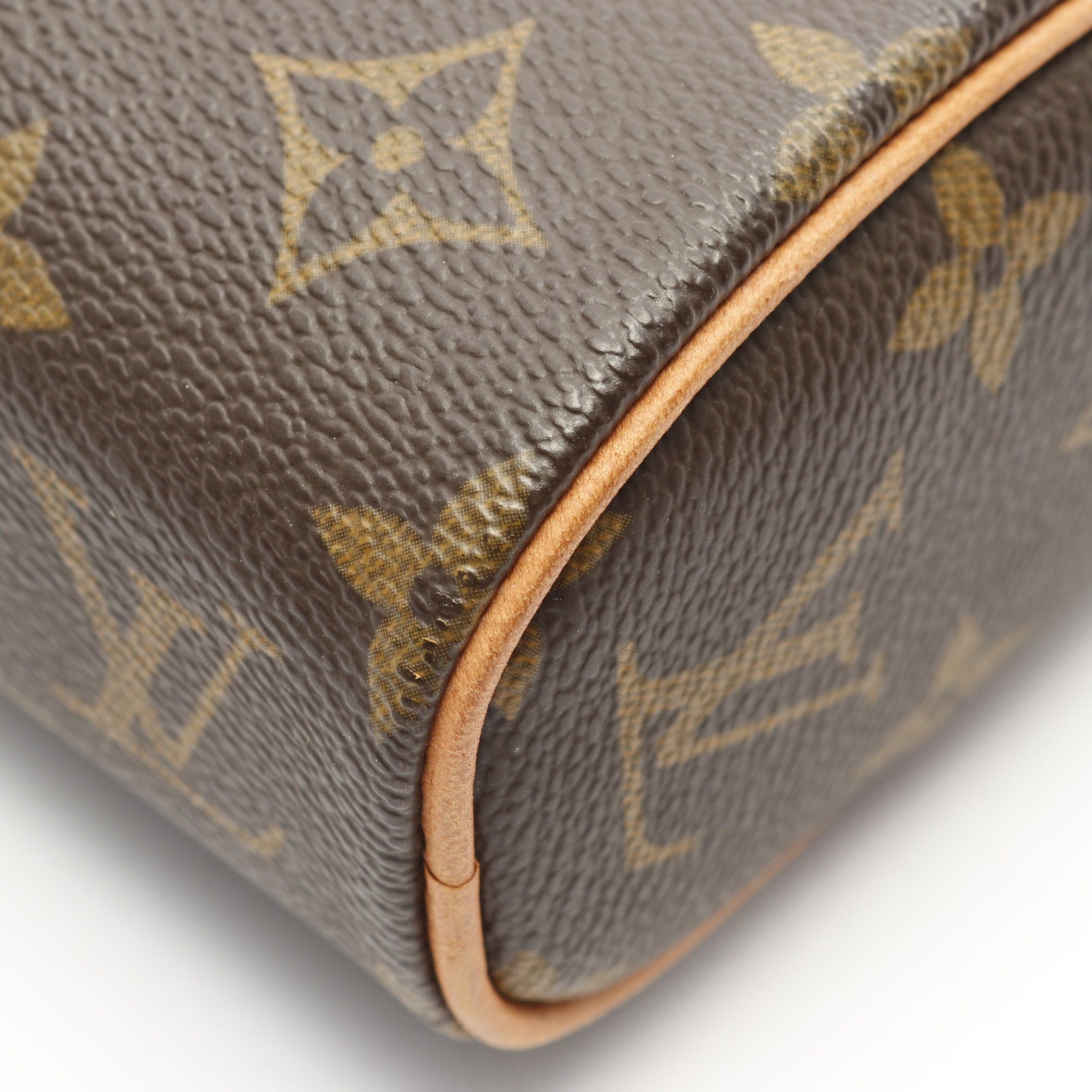 Louis Vuitton Louis Vuitton Sonatine Monogram Handbag Leather Brown Size ONE SIZE - 6 Thumbnail