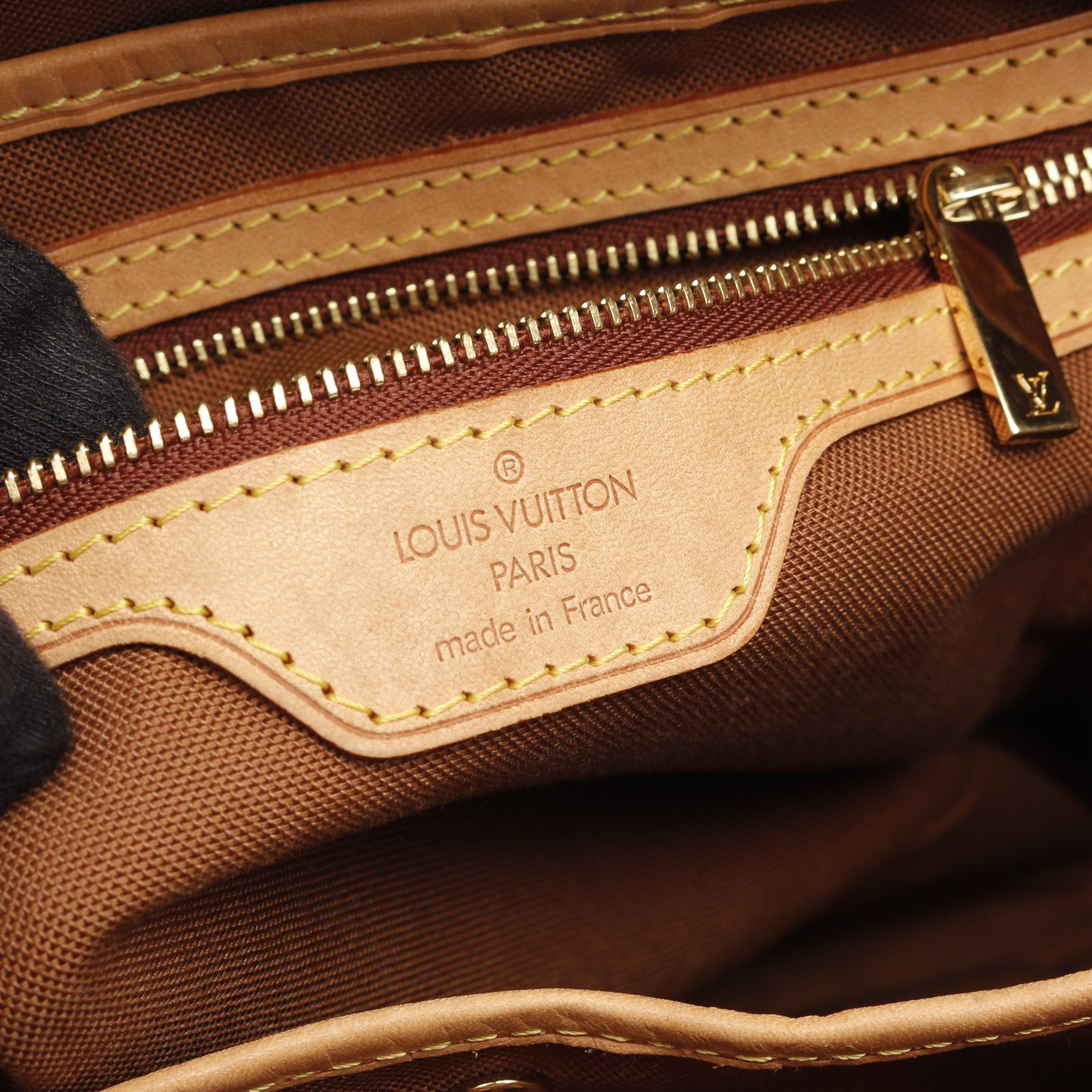 Louis Vuitton Louis Vuitton Vivian Gm Monogram Shoulder Bag Tote Leather Brown Size ONE SIZE - 4 Thumbnail