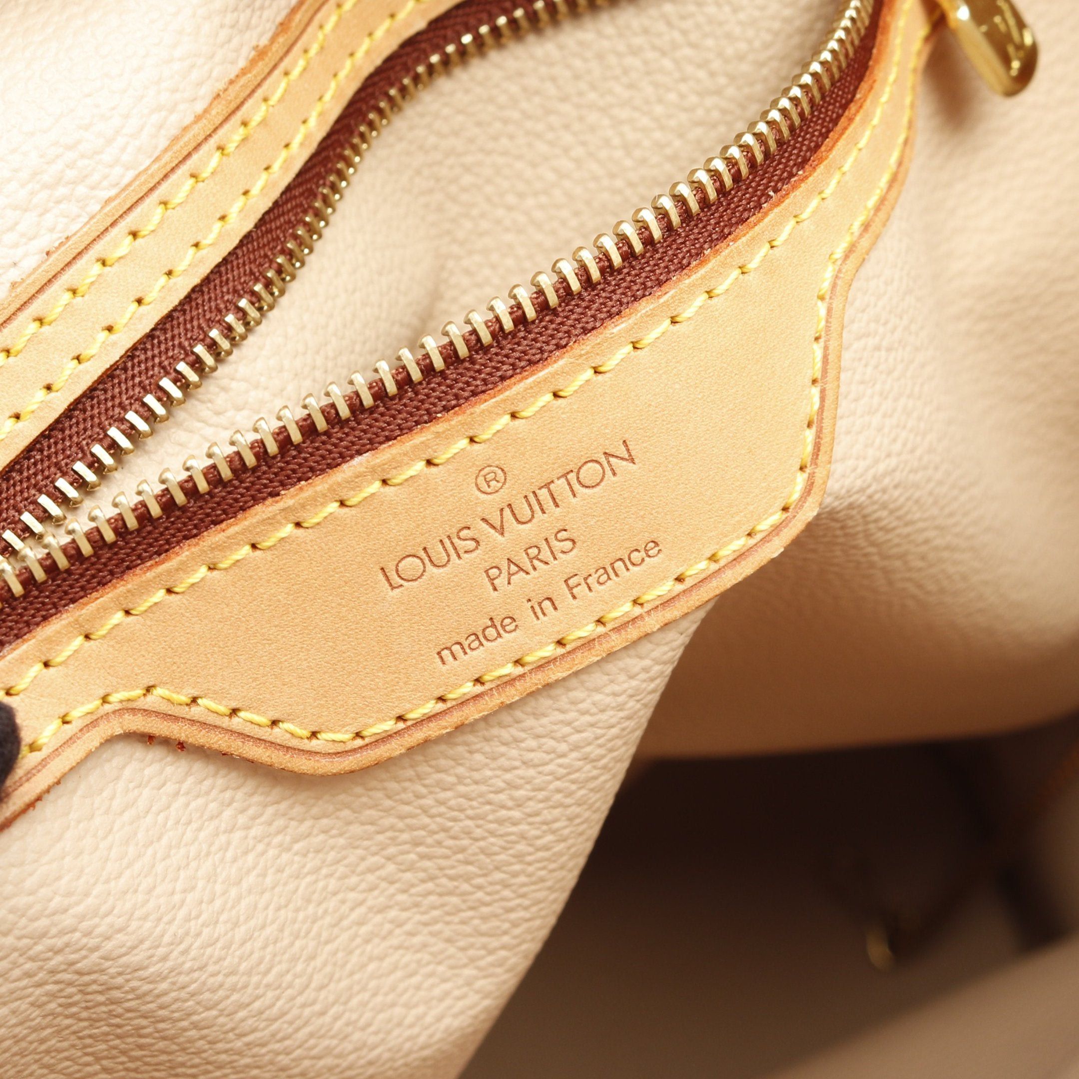 Louis Vuitton Louis Vuitton Bucket Gm Monogram Shoulder Bag Leather Brown Size ONE SIZE - 4 Thumbnail