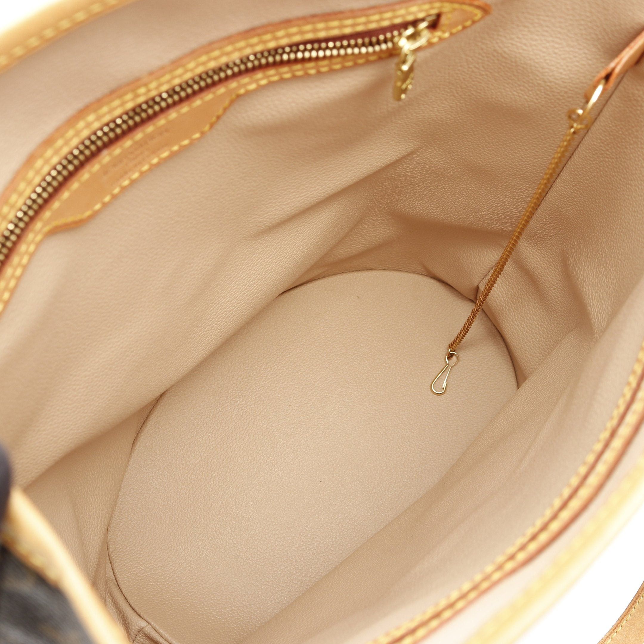 Louis Vuitton Louis Vuitton Bucket Gm Monogram Shoulder Bag Leather Brown Size ONE SIZE - 3 Thumbnail