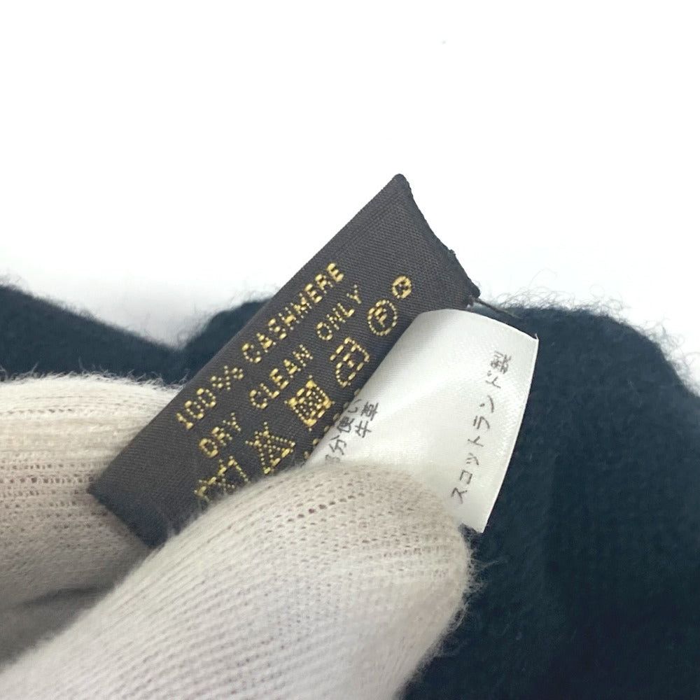 Louis Vuitton Louis Vuitton M72682 Leather Patch Tag Gon Helsinki Damier Glove Accessories Cashmere Men Noir Black Size ONE SIZE - 7 Thumbnail