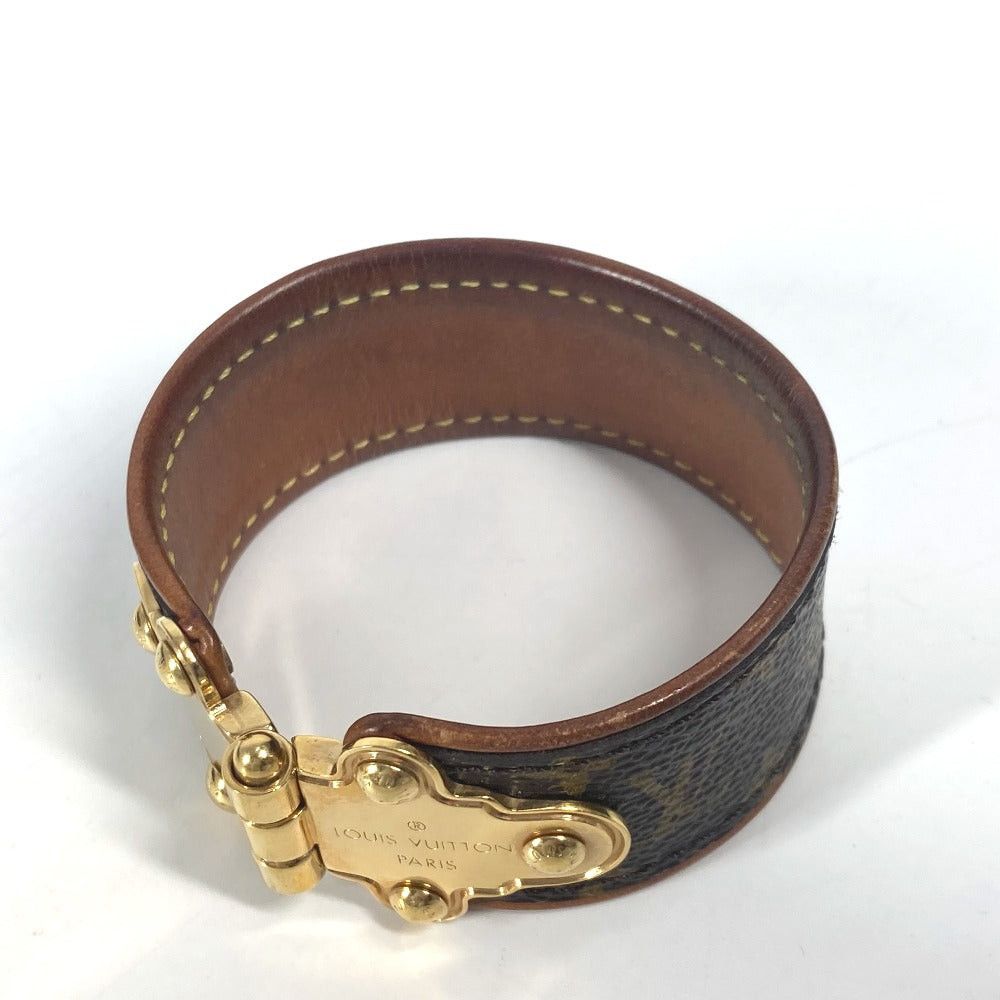 Louis Vuitton Louis Vuitton M6611E Monogram Brusselssei Viet Bangle Accessories Bracelet Canvas Unisex Brown Size ONE SIZE - 6 Thumbnail