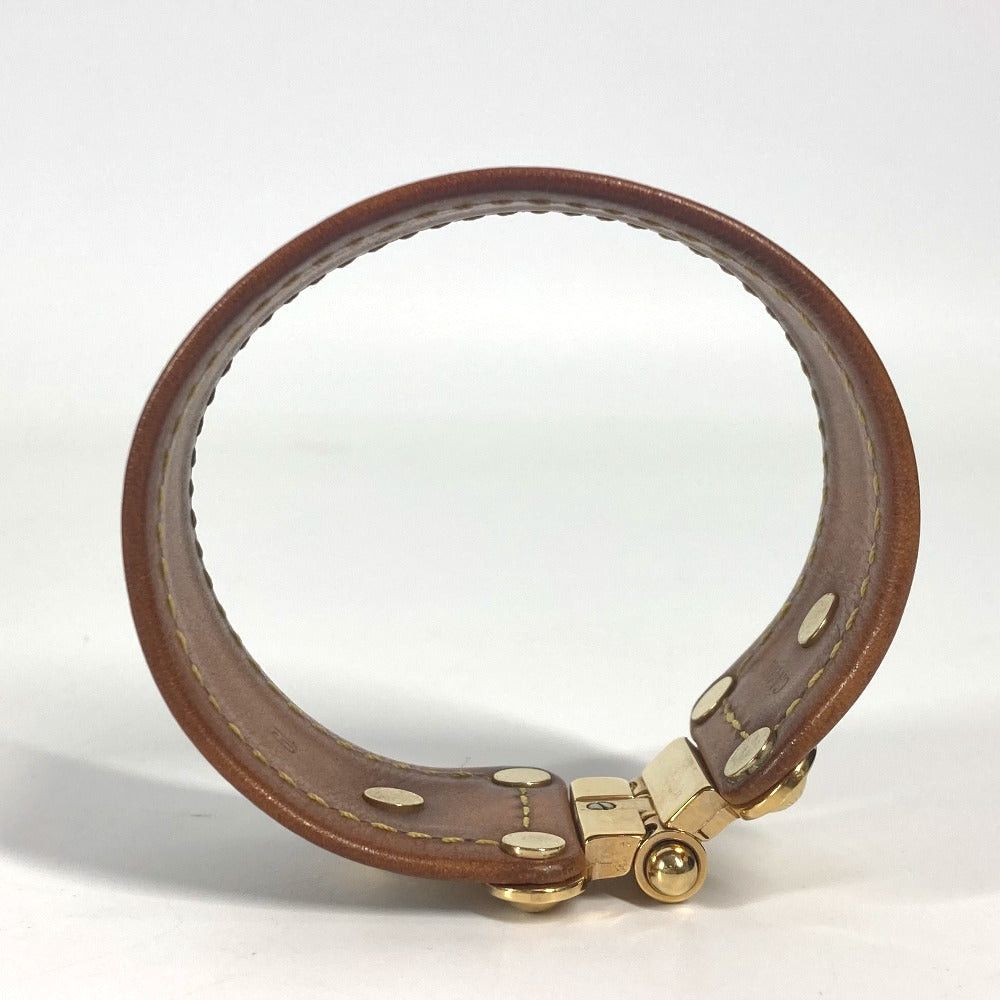 Louis Vuitton Louis Vuitton M6611E Monogram Brusselssei Viet Bangle Accessories Bracelet Canvas Unisex Brown Size ONE SIZE - 7 Thumbnail
