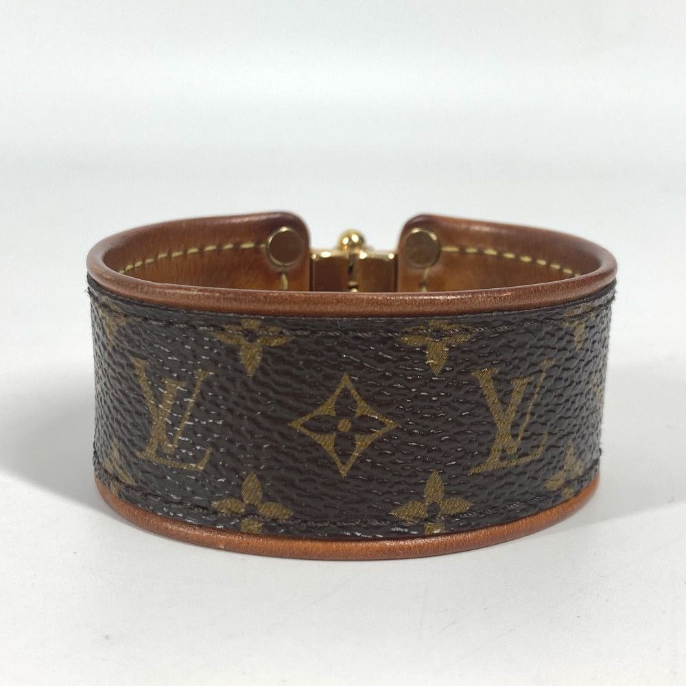 Louis Vuitton Louis Vuitton M6611E Monogram Brusselssei Viet Bangle Accessories Bracelet Canvas Unisex Brown Size ONE SIZE - 2 Thumbnail