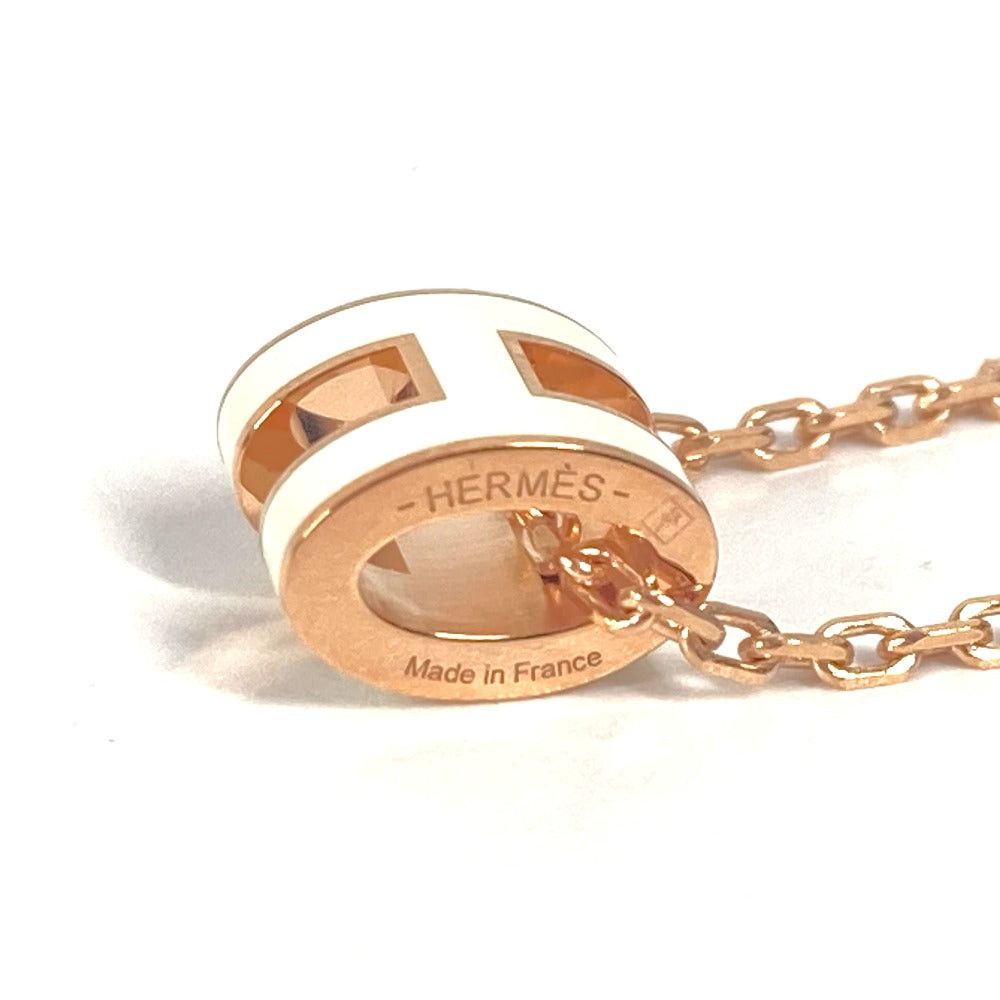 Hermes Hermes Pop Ash H Pendant 《Mini・Pop H》 Accessories Chain Necklace Metal Women White Size ONE SIZE - 4 Thumbnail