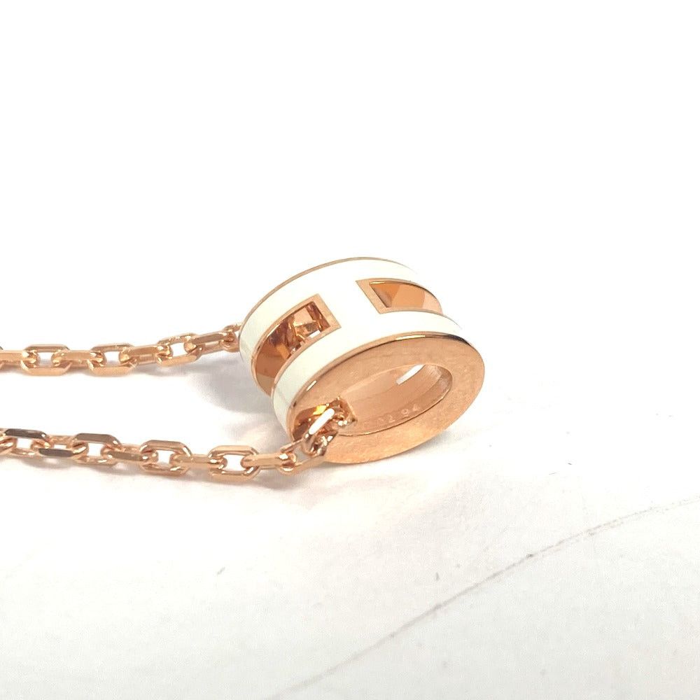Hermes Hermes Pop Ash H Pendant 《Mini・Pop H》 Accessories Chain Necklace Metal Women White Size ONE SIZE - 5 Thumbnail