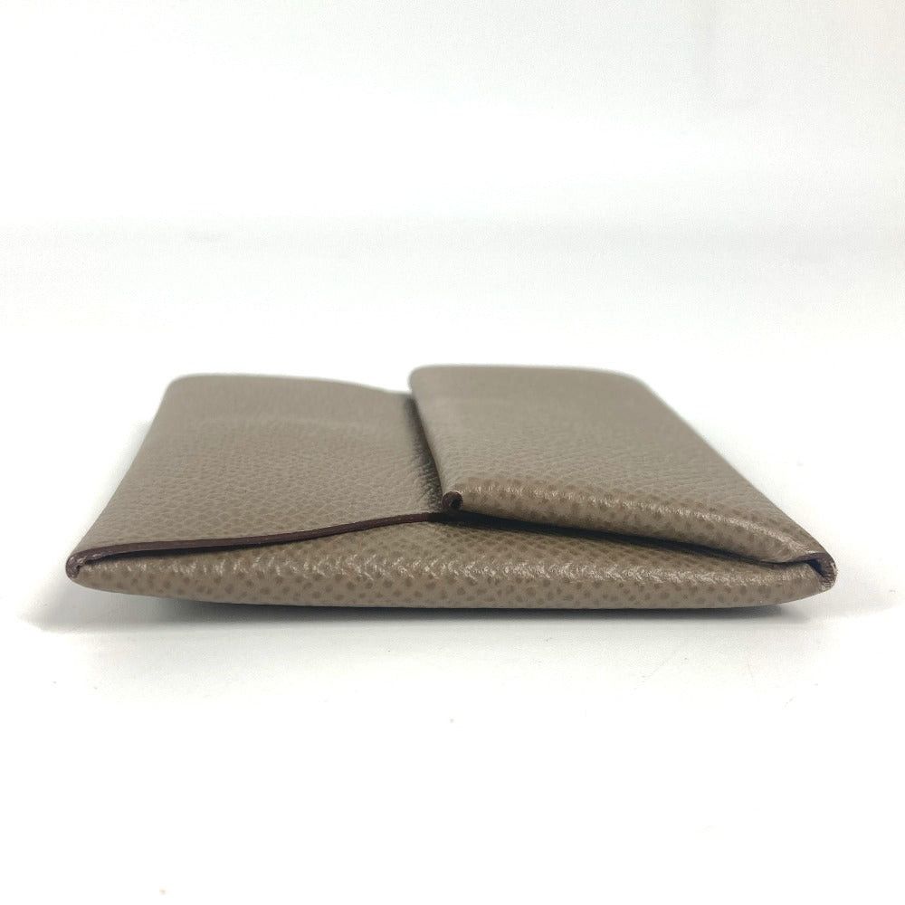 Hermes Hermes Bastia Wallet Change Purse Square Coin Epson Unisex Ethupe Beige Size ONE SIZE - 3 Thumbnail