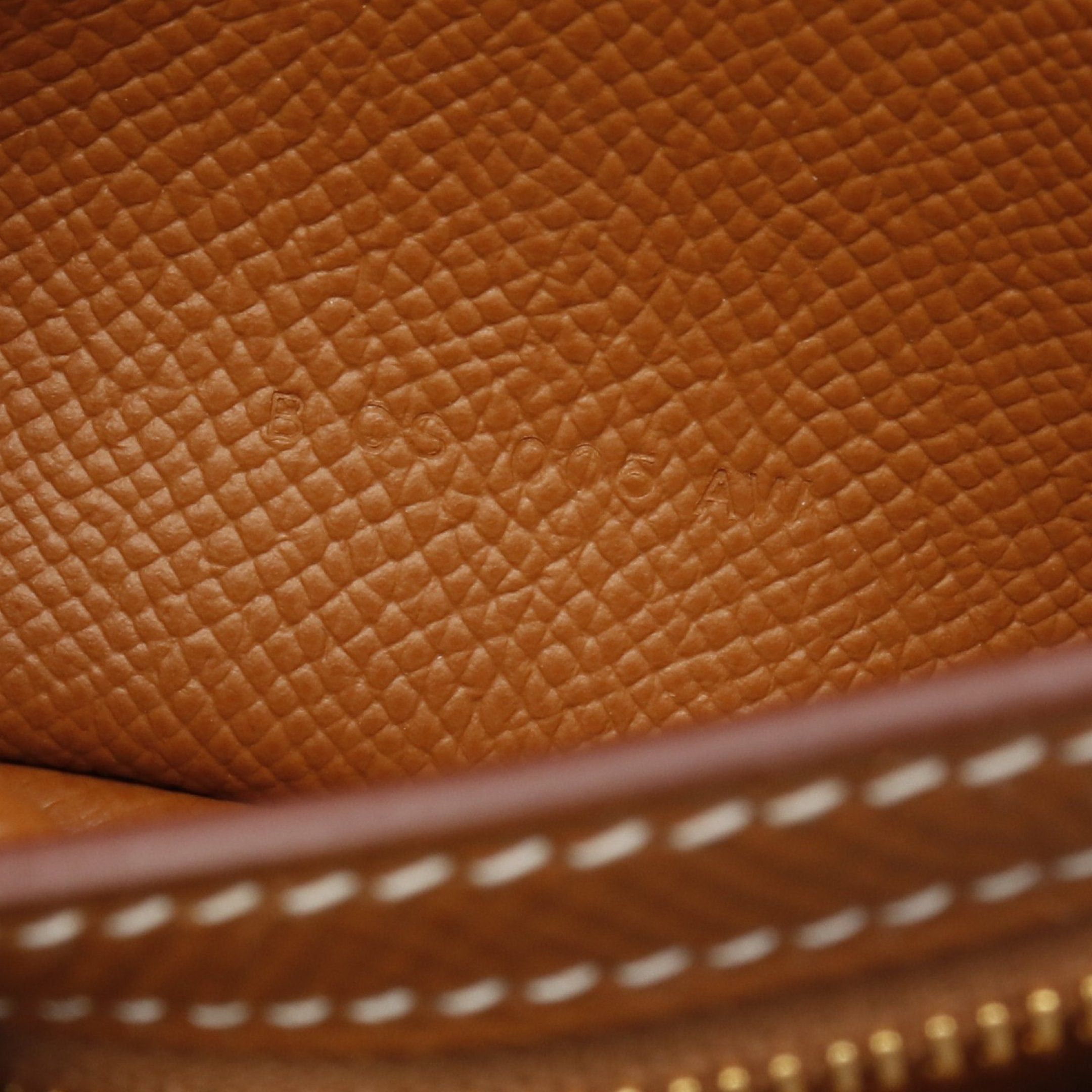 Hermes Hermes Bear Souffle Gold Bi-Fold Long Wallet Veau Epsom Brown Hardware B Stamp Size ONE SIZE - 5 Thumbnail