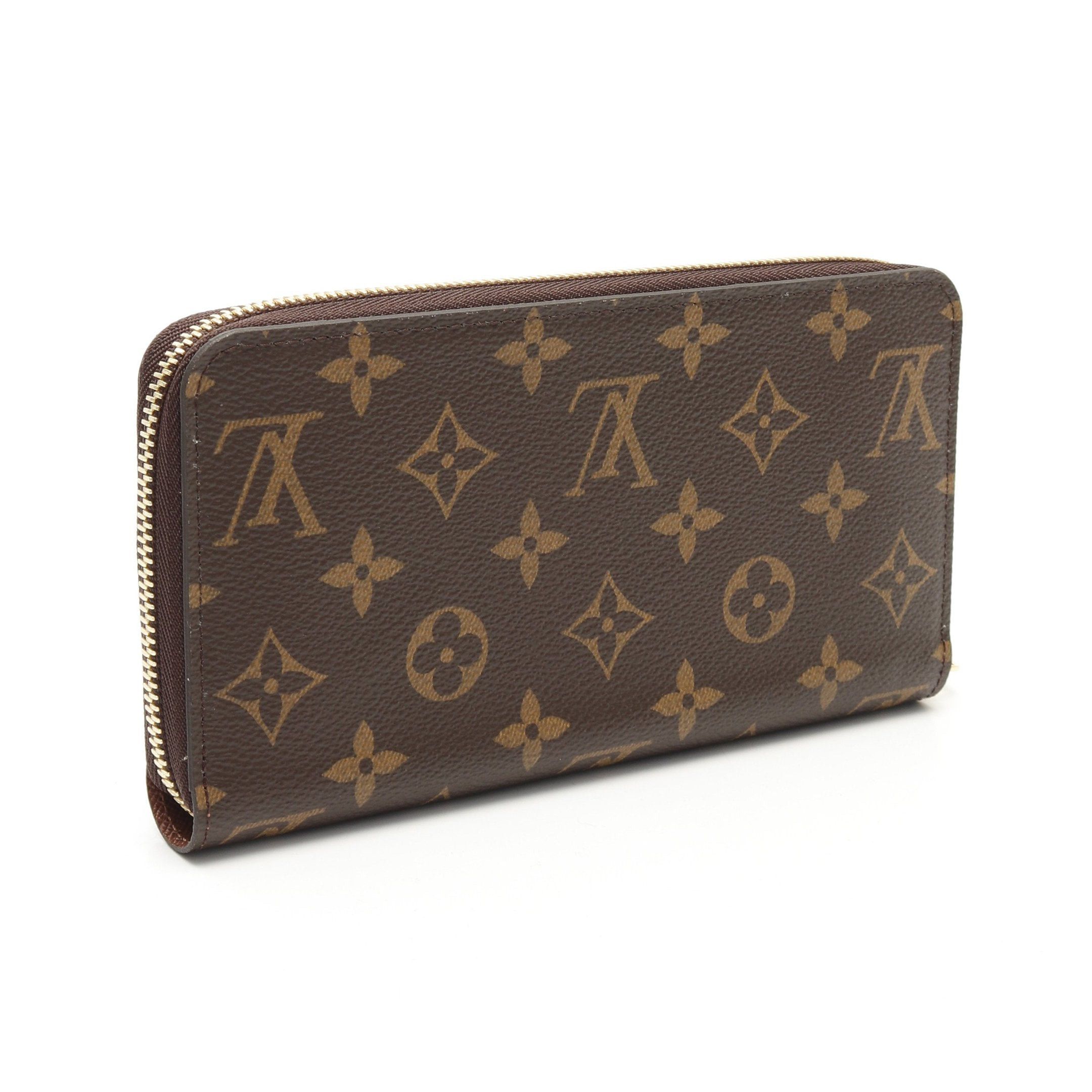 Louis Vuitton Louis Vuitton Zippy Wallet Monogram Round Zipper Long Brown Size ONE SIZE - 2 Thumbnail