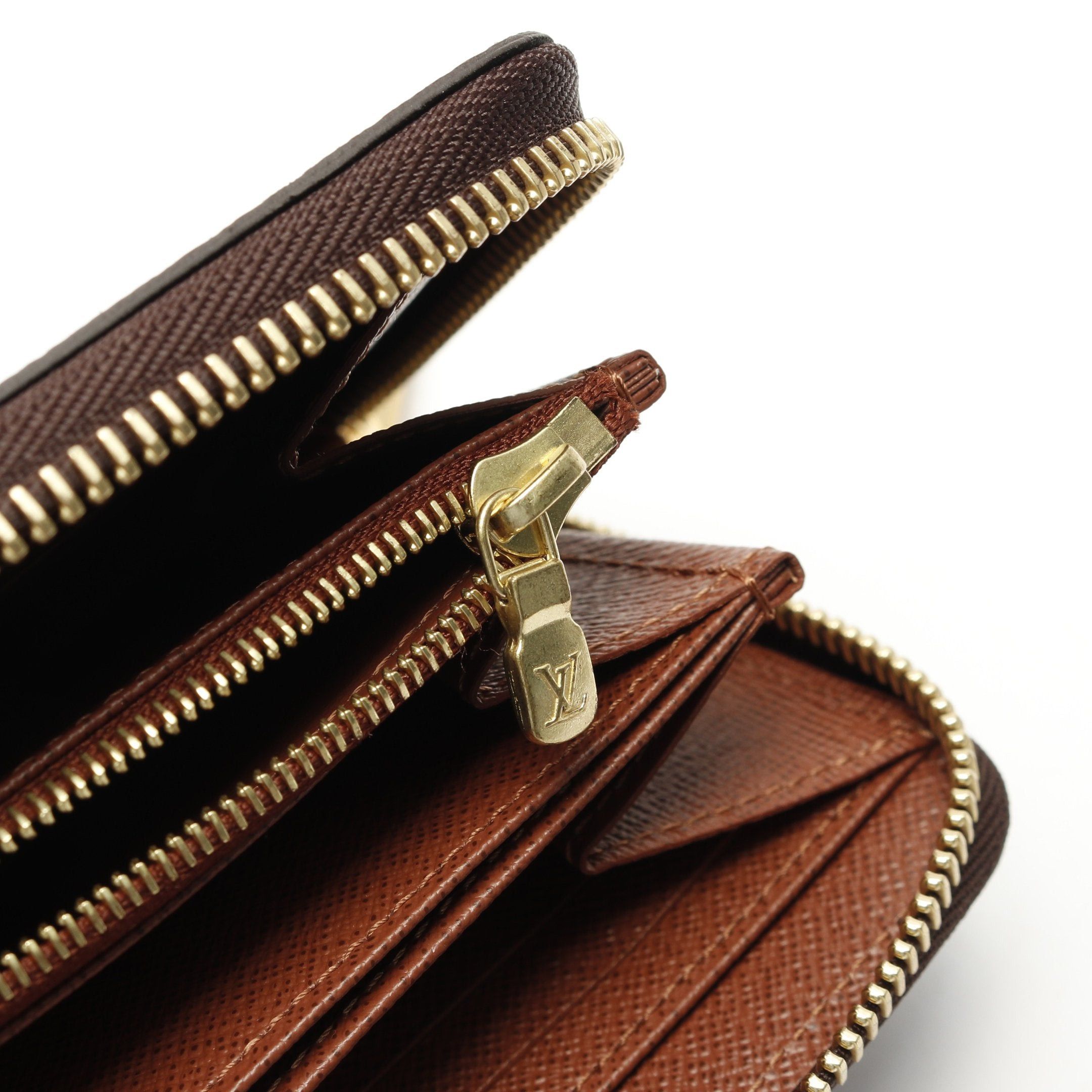 Louis Vuitton Louis Vuitton Zippy Wallet Monogram Round Zipper Long Brown Size ONE SIZE - 6 Thumbnail