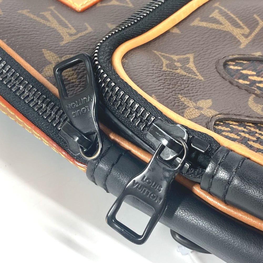 Louis Vuitton Louis Vuitton N40379 Damier Giant Nigo Collaboration Amazon Sling Bag Cross Body Briefcase Shoulder Canvas Unisex Brown Size ONE SIZE - 9 Thumbnail