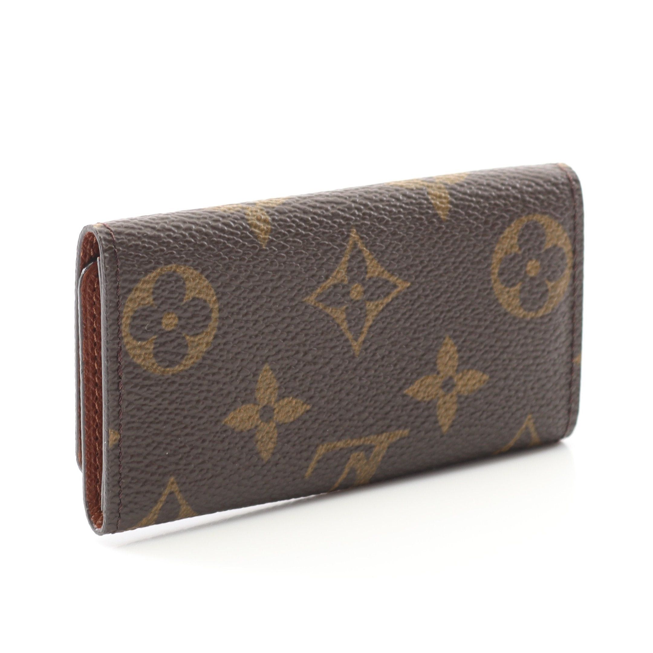 Louis Vuitton Louis Vuitton Multicle 4 Monogram Ring Chain Key Case Brown Size ONE SIZE - 2 Thumbnail