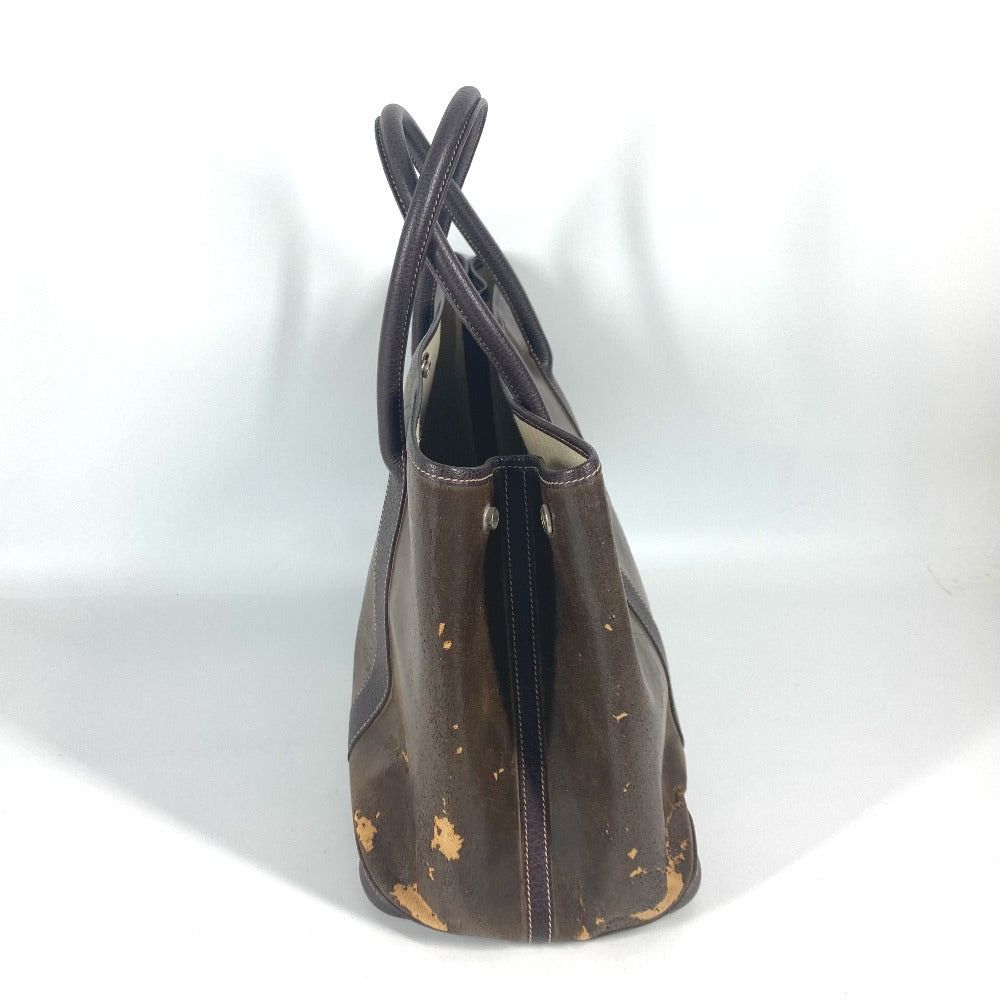 Hermes Hermes Garden Party Pm Briefcase Shawl Tote Bag Shoulder Amazonia Unisex Brown Size ONE SIZE - 3 Thumbnail