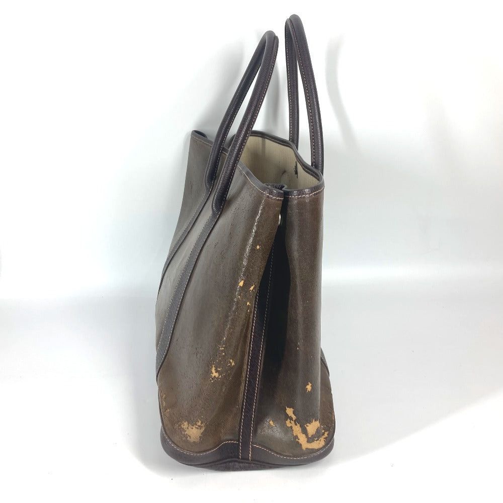 Hermes Hermes Garden Party Pm Briefcase Shawl Tote Bag Shoulder Amazonia Unisex Brown Size ONE SIZE - 4 Thumbnail