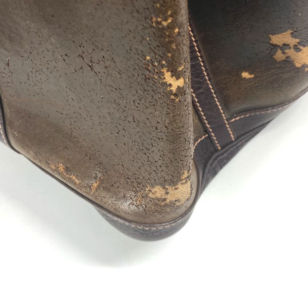 Hermes Hermes Garden Party Pm Briefcase Shawl Tote Bag Shoulder Amazonia Unisex Brown Size ONE SIZE - 10 Thumbnail