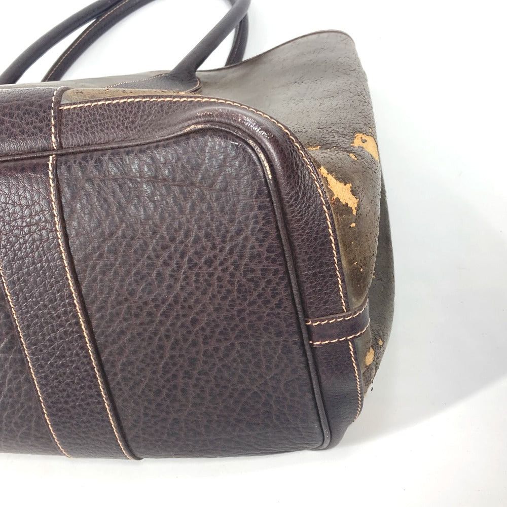Hermes Hermes Garden Party Pm Briefcase Shawl Tote Bag Shoulder Amazonia Unisex Brown Size ONE SIZE - 7 Thumbnail