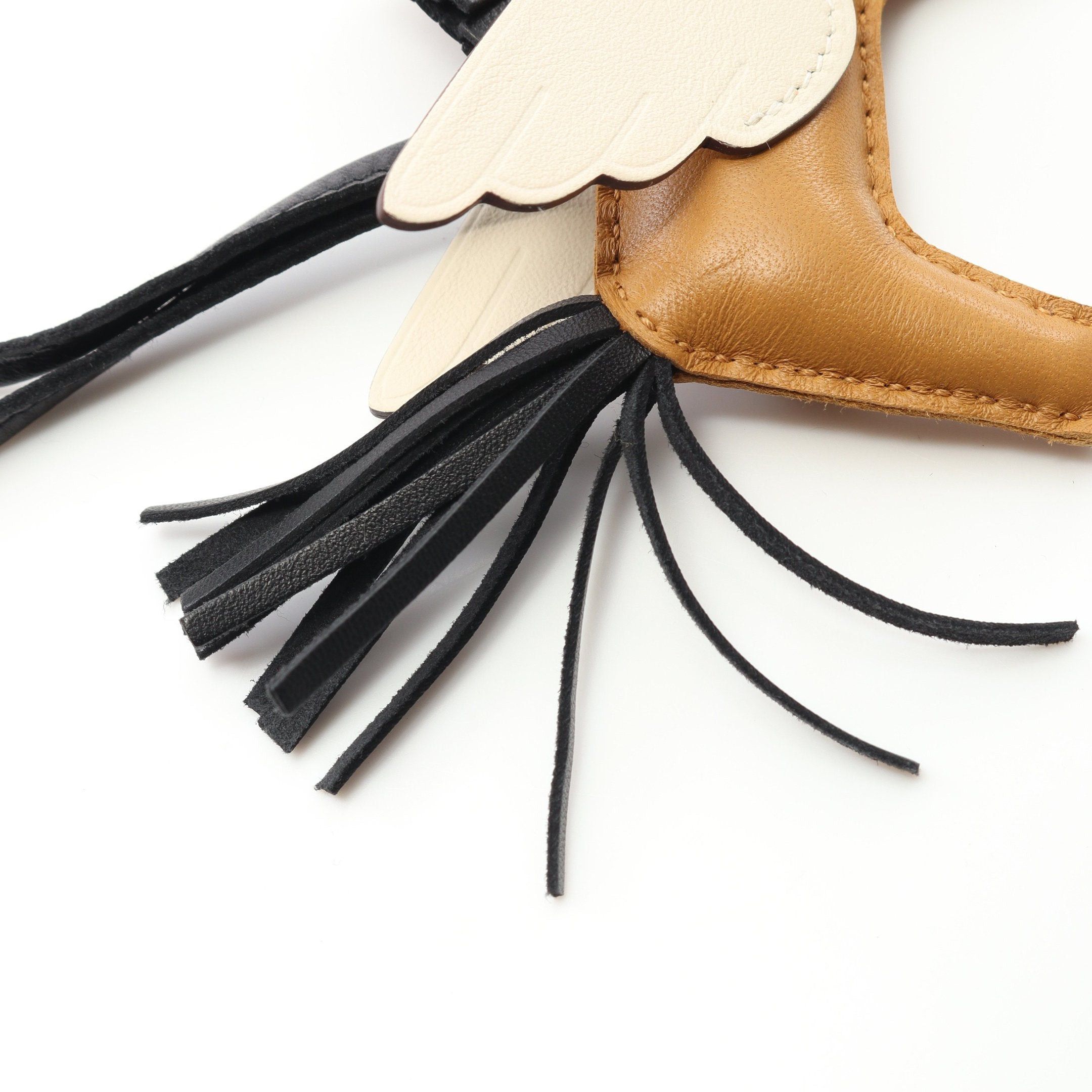 Hermes Hermes Rodeo Pegasus Pm Sesame Nata Bag Charm Aagneau Veau Swift Light Brown Off White Black B Stamp Size ONE SIZE - 5 Thumbnail
