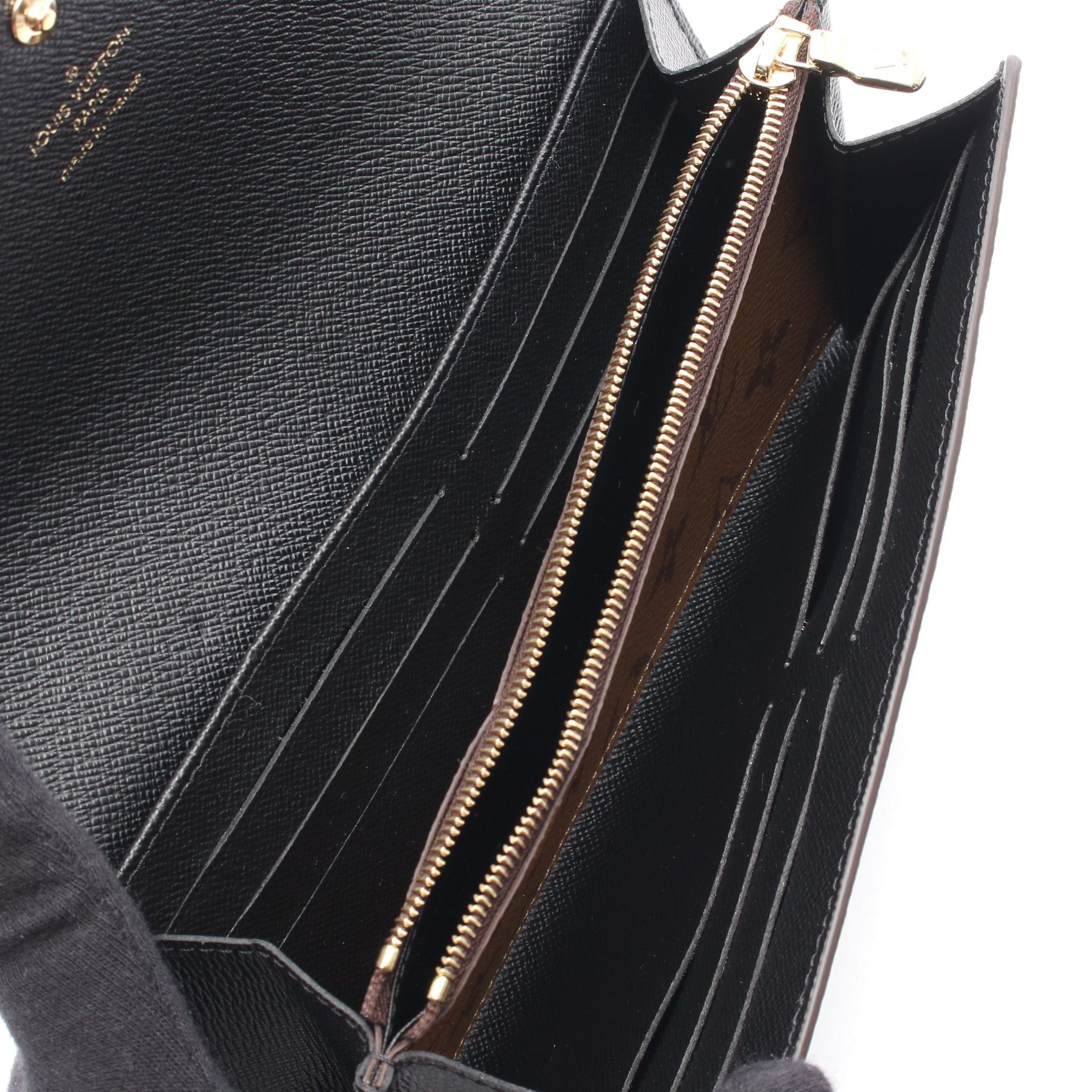 Louis Vuitton Louis Vuitton Portefeuil Sara Monogram Giant Reverse Bi-Fold Long Wallet Brown Light Size ONE SIZE - 3 Thumbnail