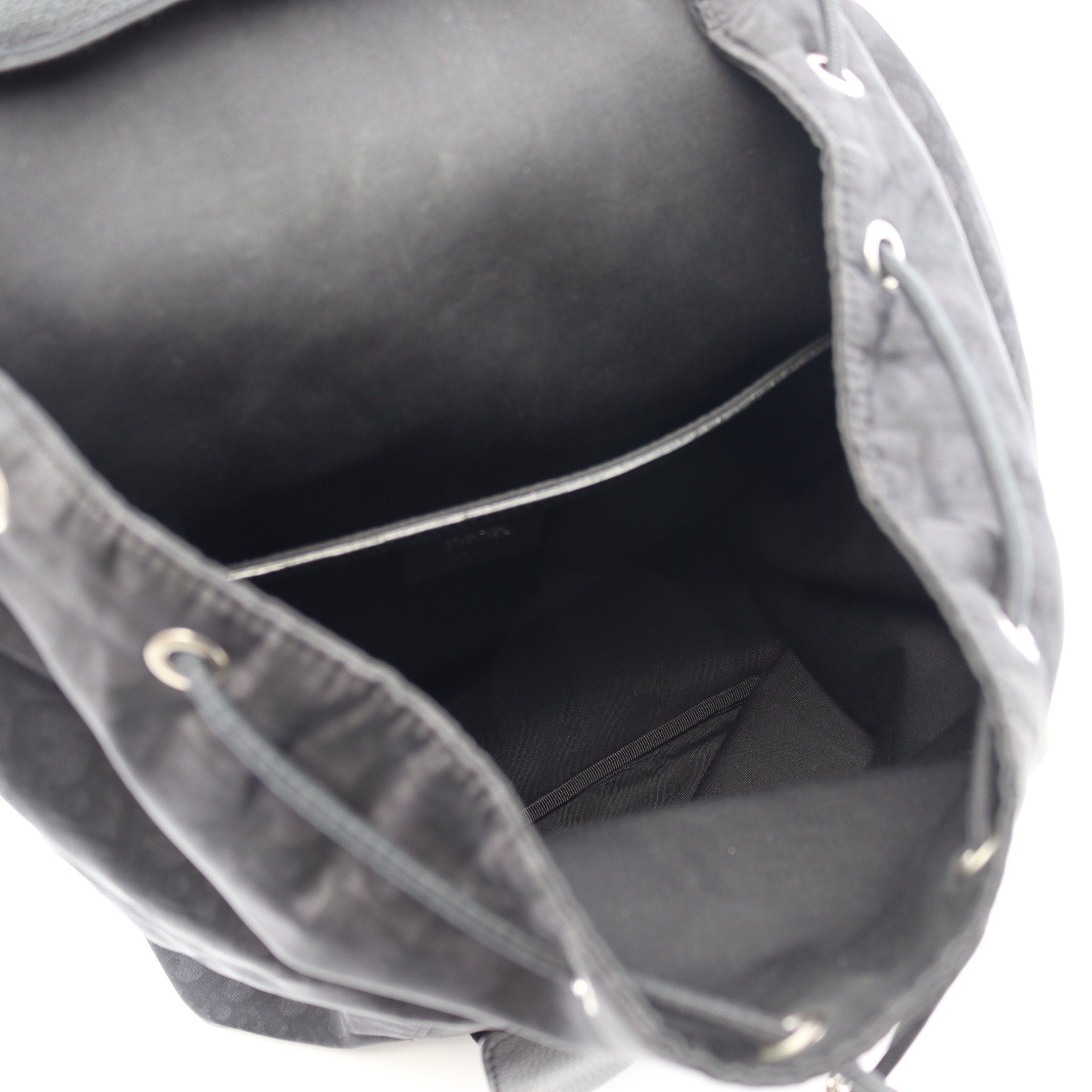 Dior Dior Motion Oblique Backpack Rucksack Nylon Leather Black Size ONE SIZE - 3 Thumbnail
