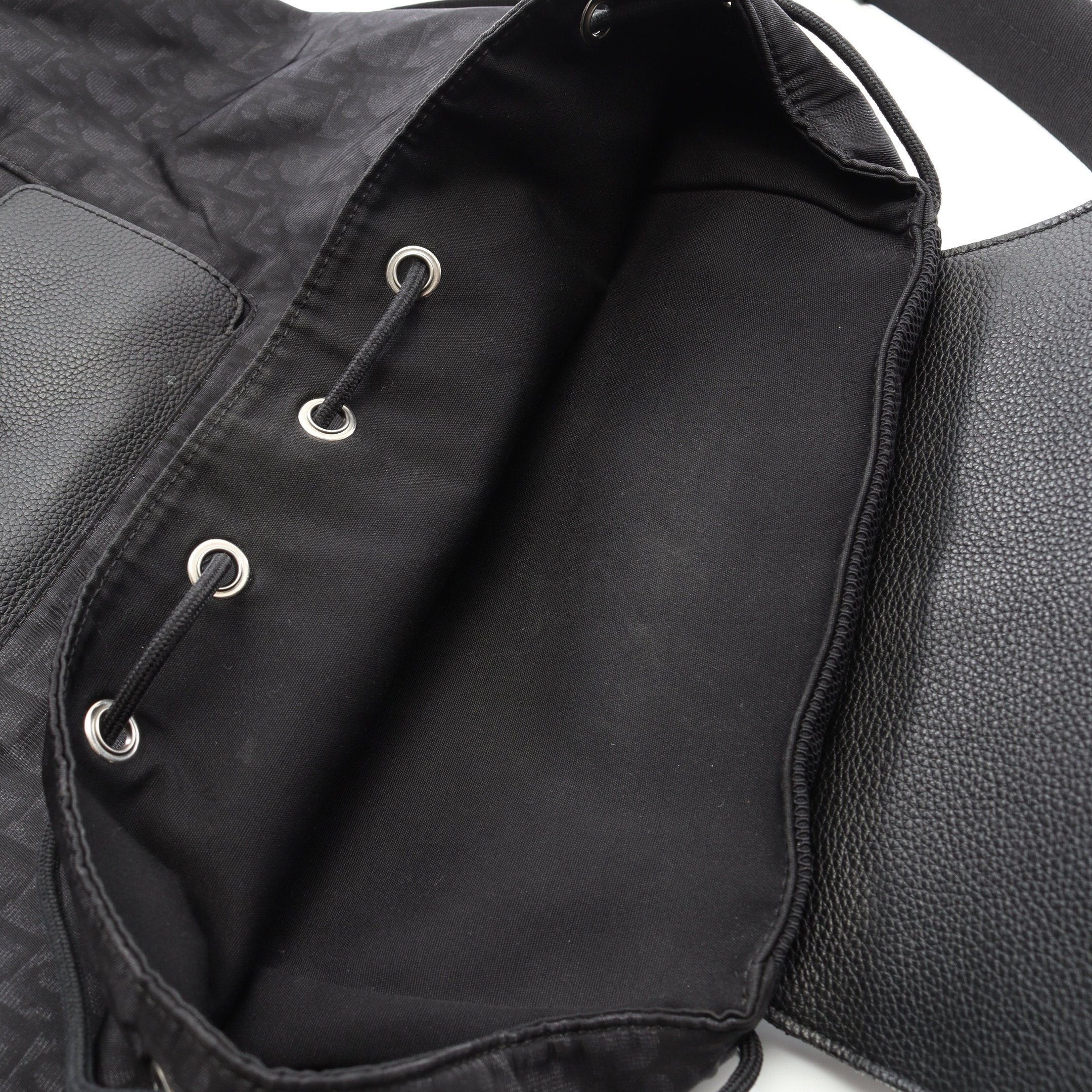 Dior Dior Motion Oblique Backpack Rucksack Nylon Leather Black Size ONE SIZE - 9 Thumbnail