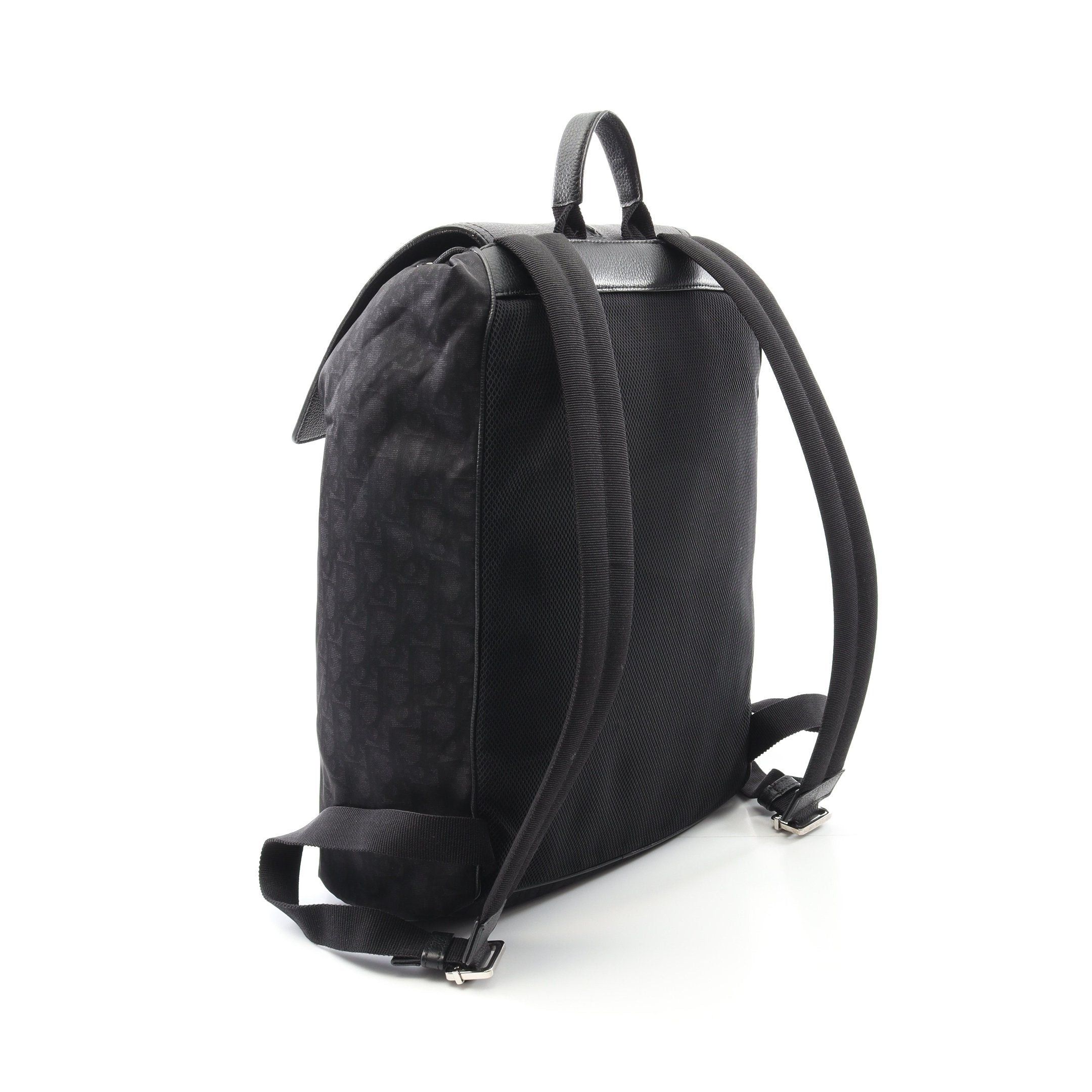 Dior Dior Motion Oblique Backpack Rucksack Nylon Leather Black Size ONE SIZE - 2 Thumbnail