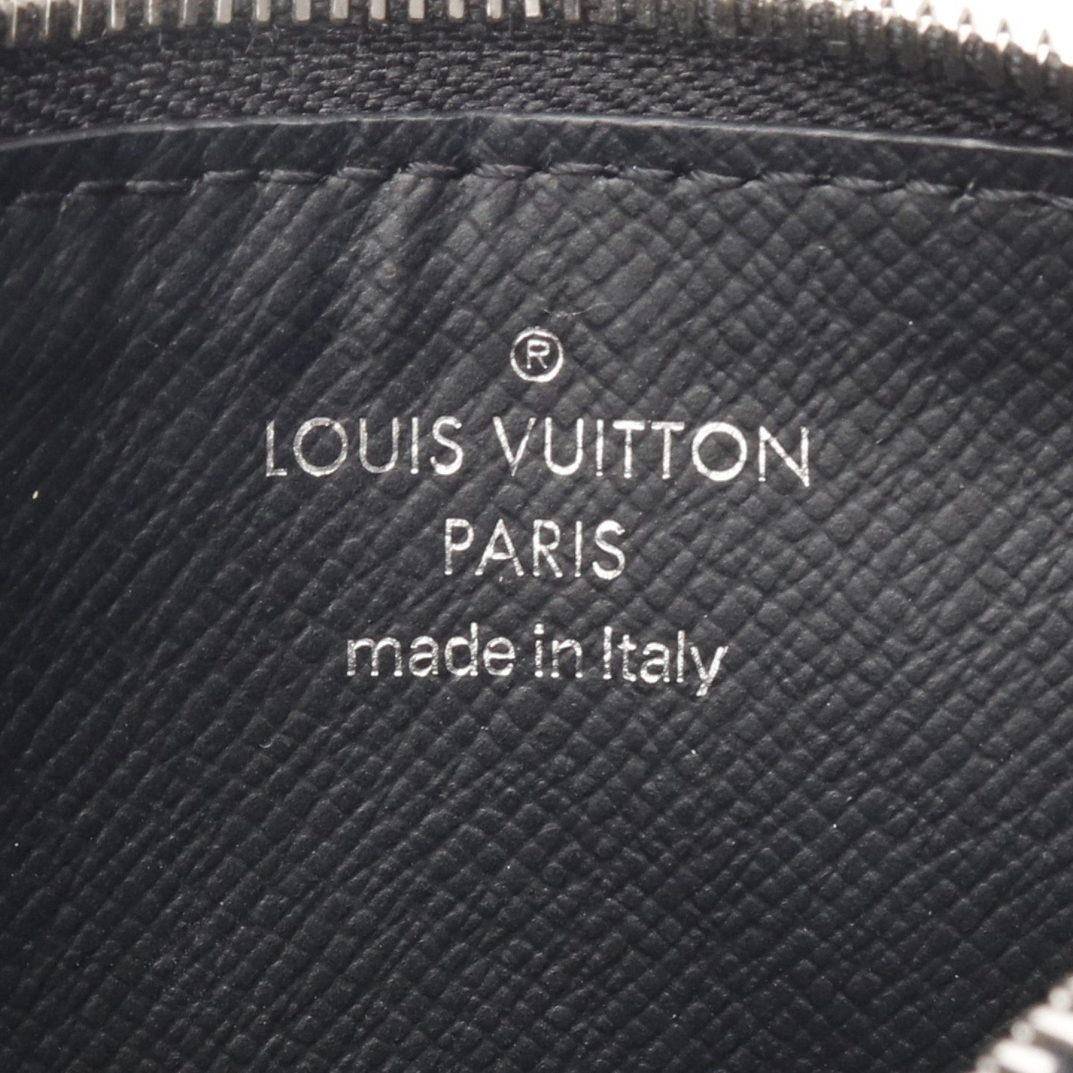 Louis Vuitton Louis Vuitton Coin Card Holder Damier Graphite Case Leather Black Size ONE SIZE - 4 Thumbnail