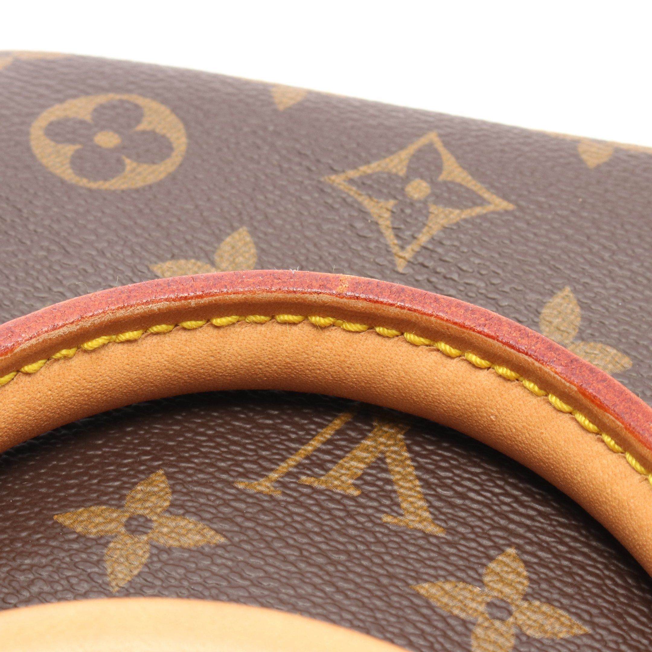 Louis Vuitton Louis Vuitton Speedy 40 Monogram Handbag Leather Brown Size ONE SIZE - 7 Thumbnail