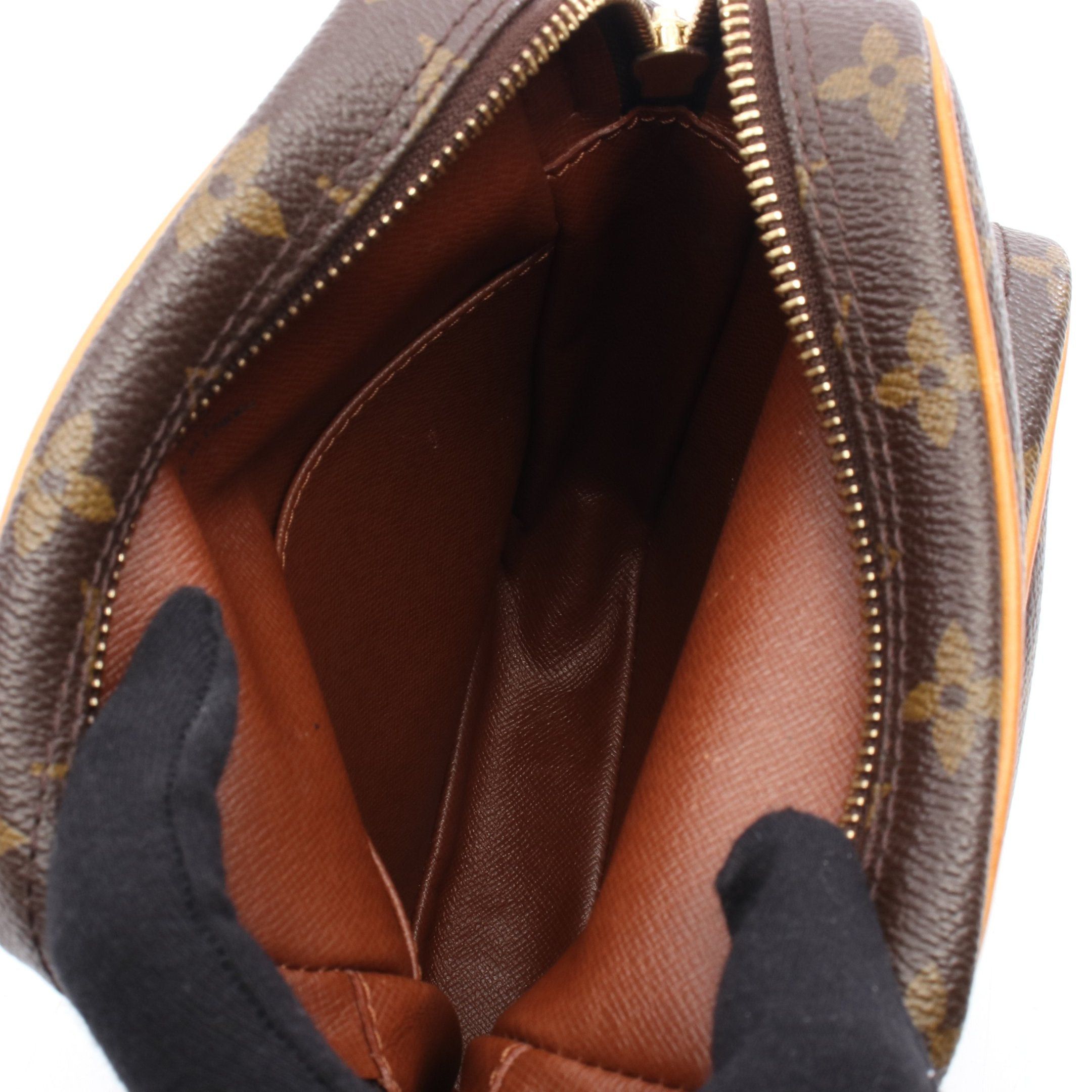 Louis Vuitton Louis Vuitton Amazon Monogram Shoulder Bag Leather Brown Size ONE SIZE - 3 Thumbnail