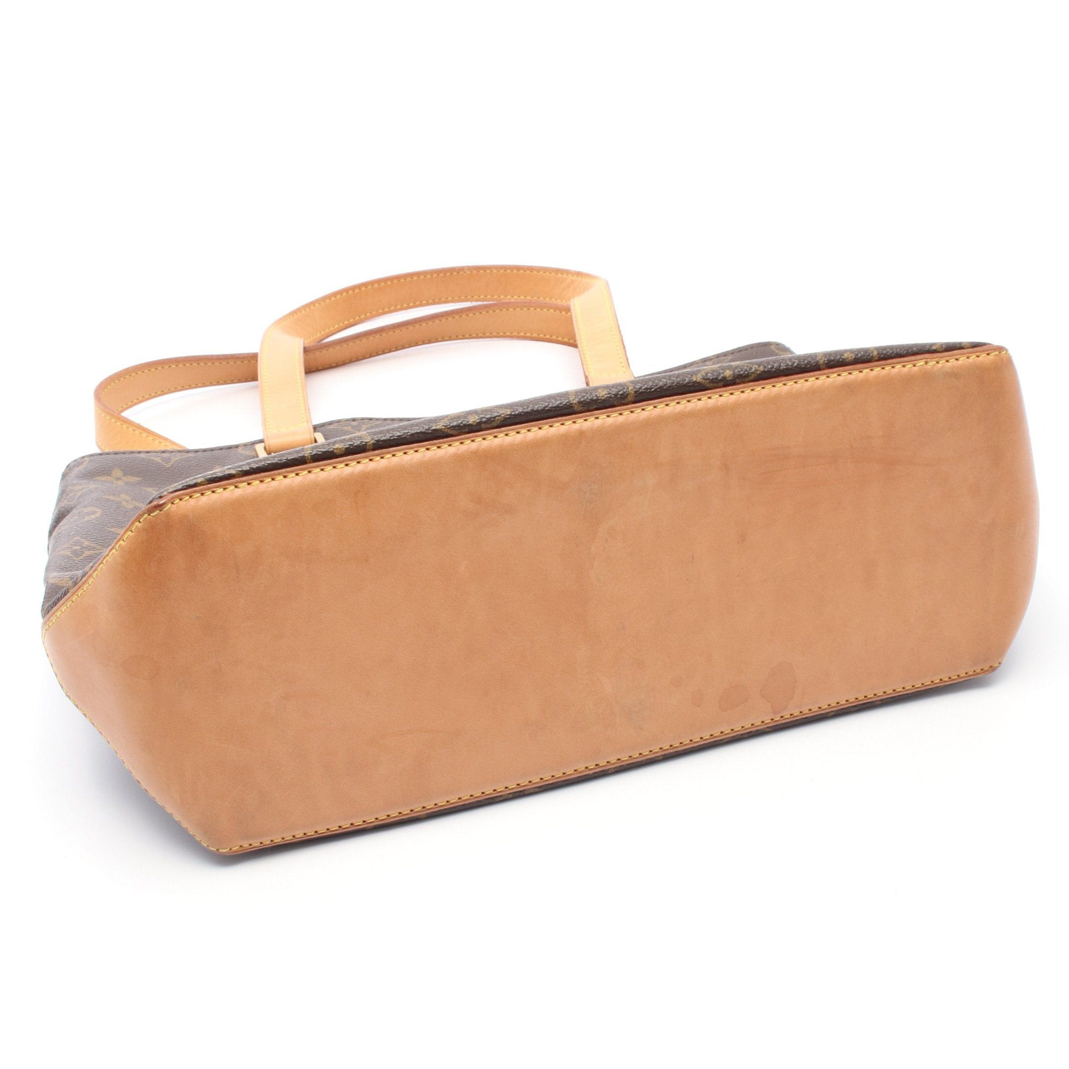 Louis Vuitton Louis Vuitton Cabas Piano Monogram Shoulder Bag Leather Brown Size ONE SIZE - 6 Thumbnail