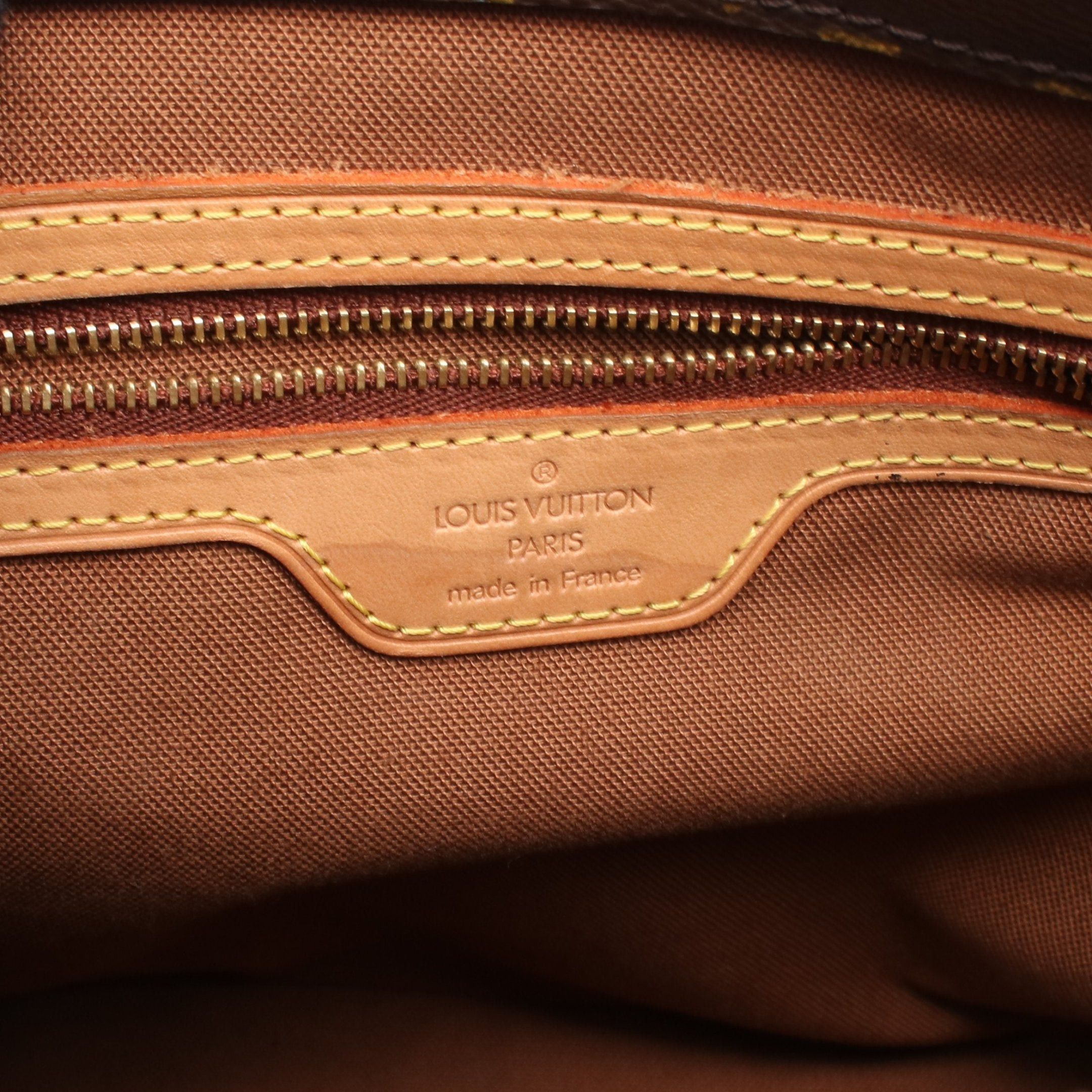Louis Vuitton Louis Vuitton Cabas Piano Monogram Shoulder Bag Leather Brown Size ONE SIZE - 4 Thumbnail
