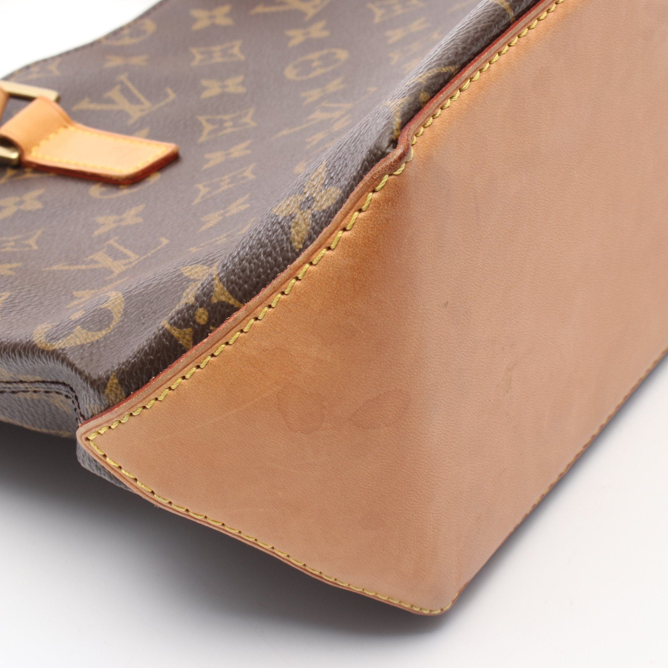 Louis Vuitton Louis Vuitton Cabas Piano Monogram Shoulder Bag Leather Brown Size ONE SIZE - 9 Thumbnail