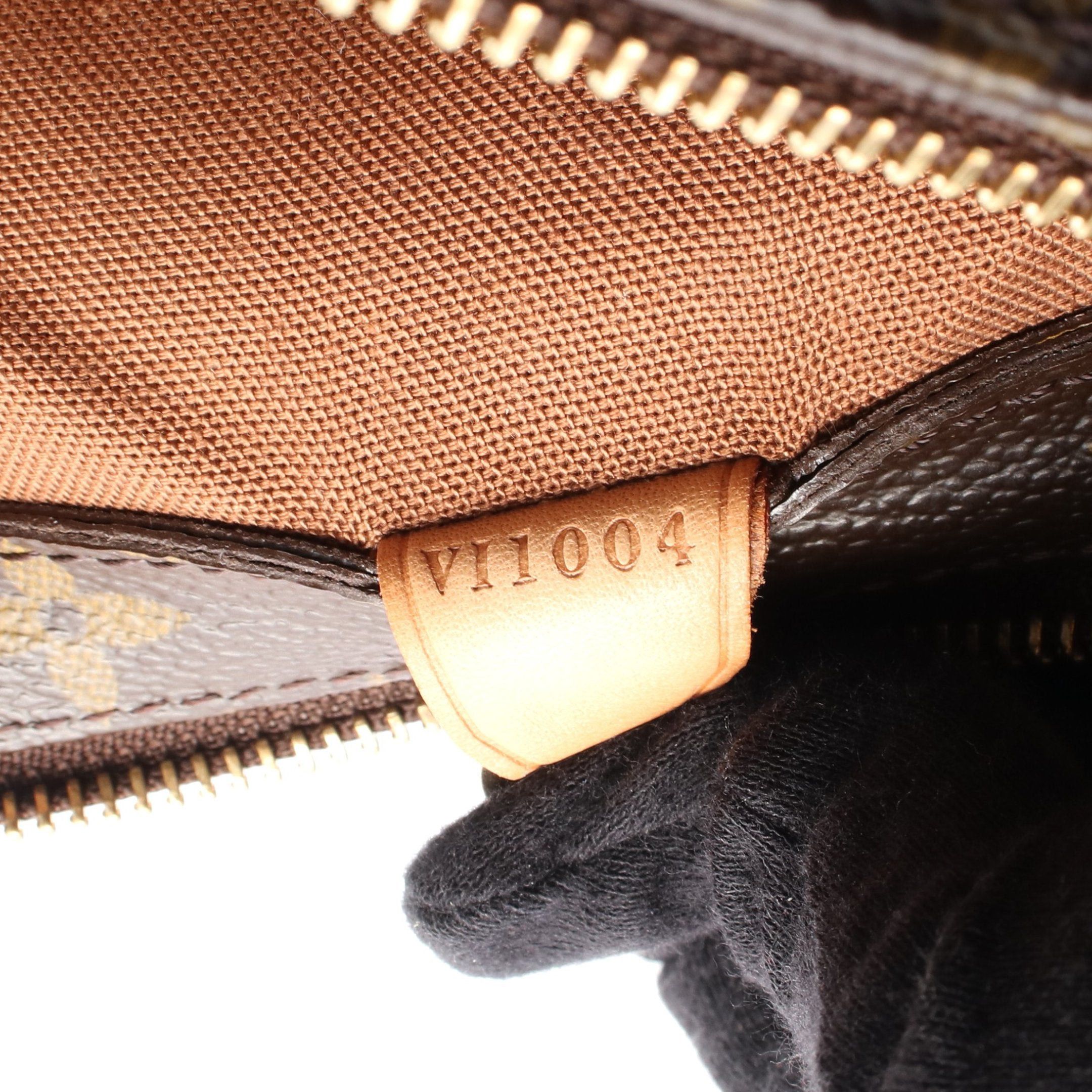 Louis Vuitton Louis Vuitton Cabas Piano Monogram Shoulder Bag Leather Brown Size ONE SIZE - 5 Thumbnail