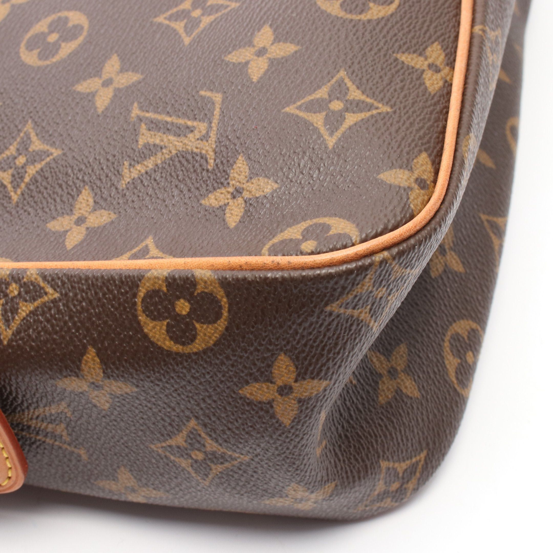 Louis Vuitton Louis Vuitton Vivacite Gm Monogram Shoulder Bag Leather Brown Size ONE SIZE - 9 Thumbnail
