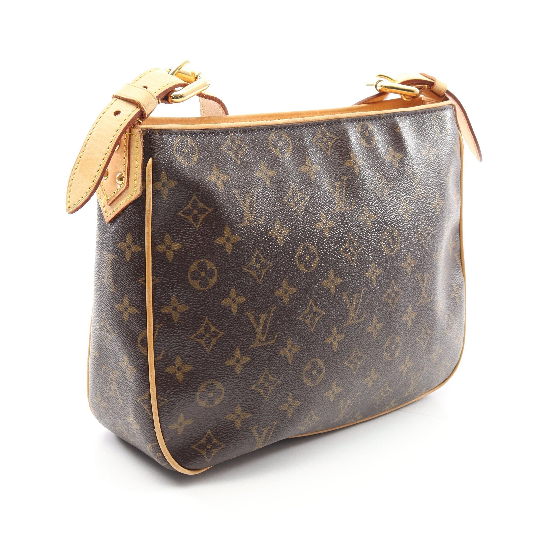 Louis Vuitton Louis Vuitton Hudson Gm Monogram Shoulder Bag Leather Brown Size ONE SIZE - 2 Thumbnail
